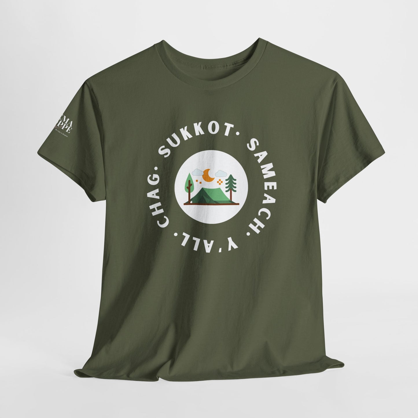 Chag Sukkot Sameach Y'all Tabernacles Camping Tee
