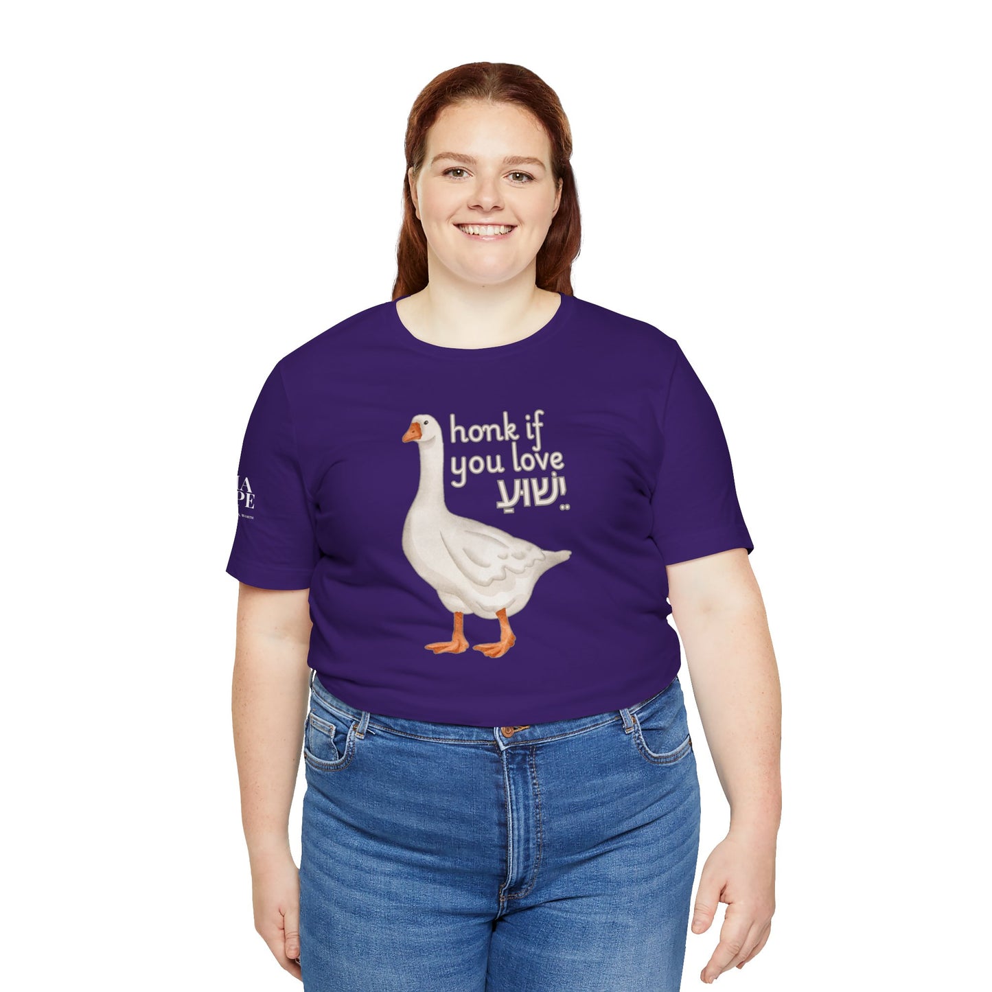 Honk if you Love Yeshua - Silly Goose Tee