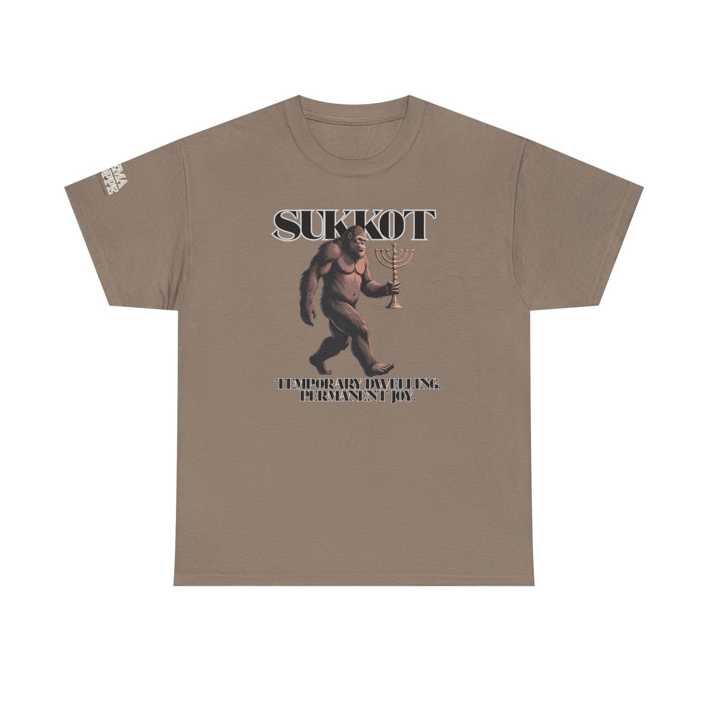 Sukkot Bigfoot Menorah Legendary Joy Shirt