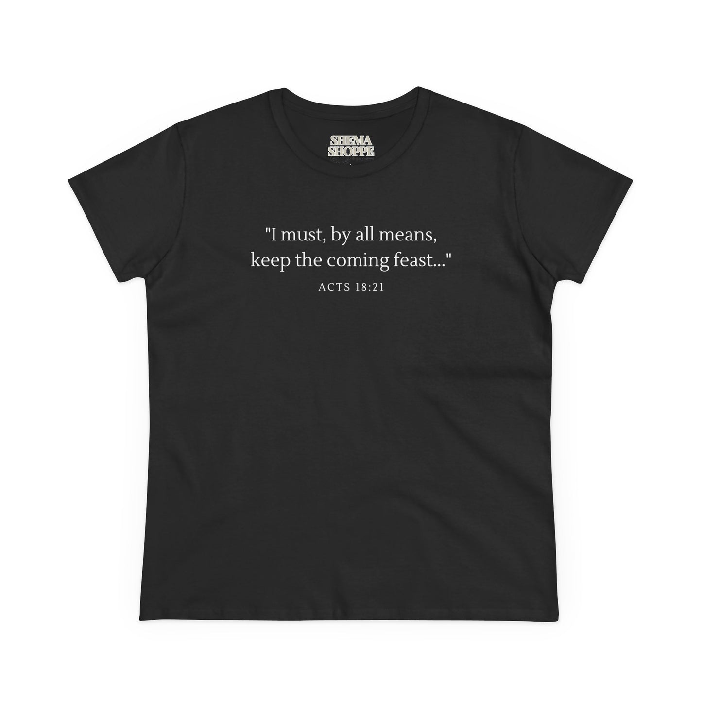 Keep the Feast Women's Midweight Cotton Tee