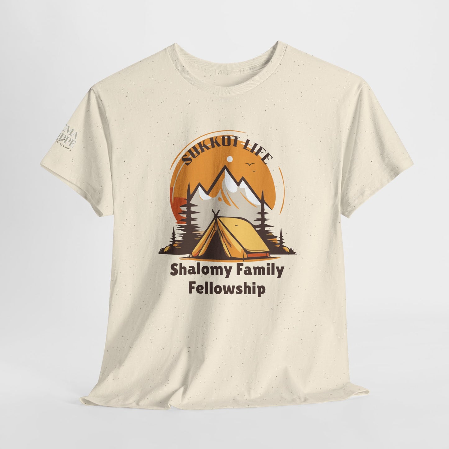 Personalized Sukkot Life Tee - Camping Biblical Feast Fellowship Shirt