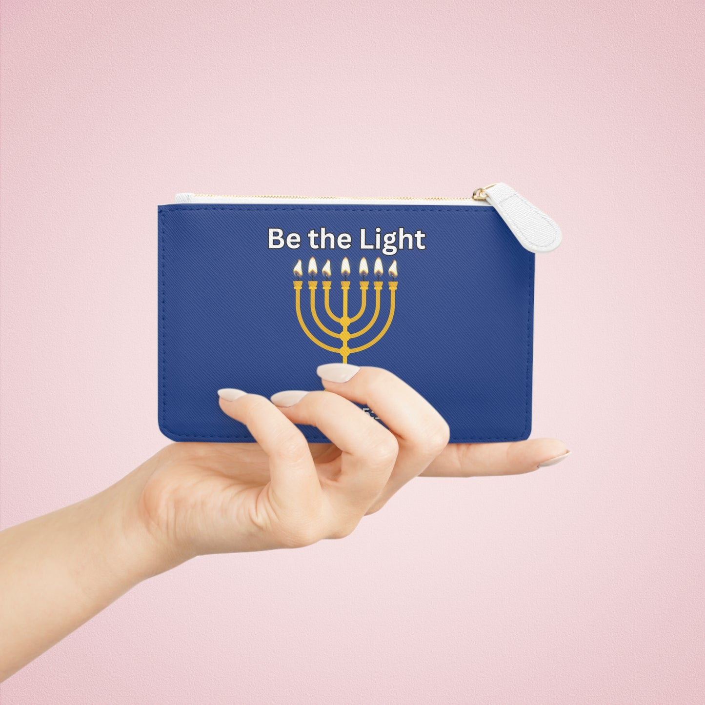 Clutch Bag - Be the Light Menorah Pouch Yeshua