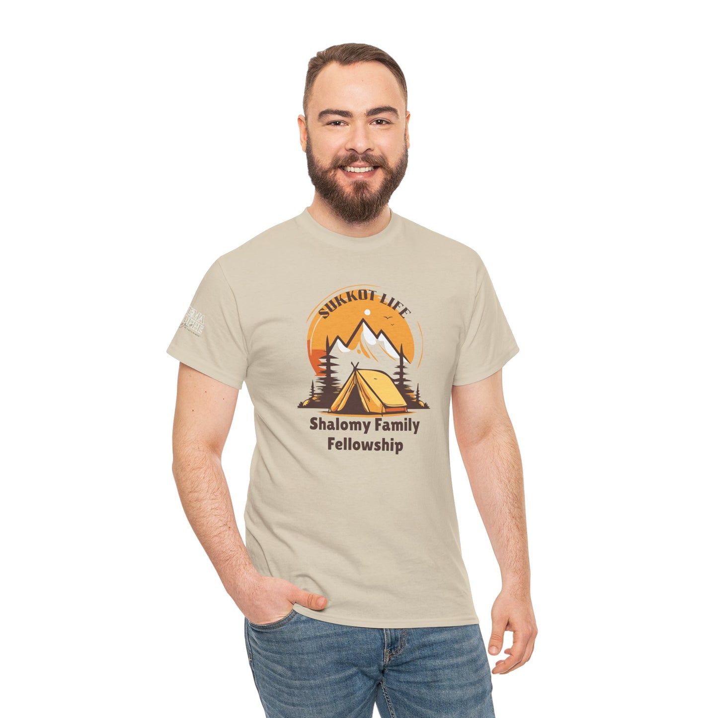 Personalized Sukkot Life Tee - Camping Biblical Feast Fellowship Shirt
