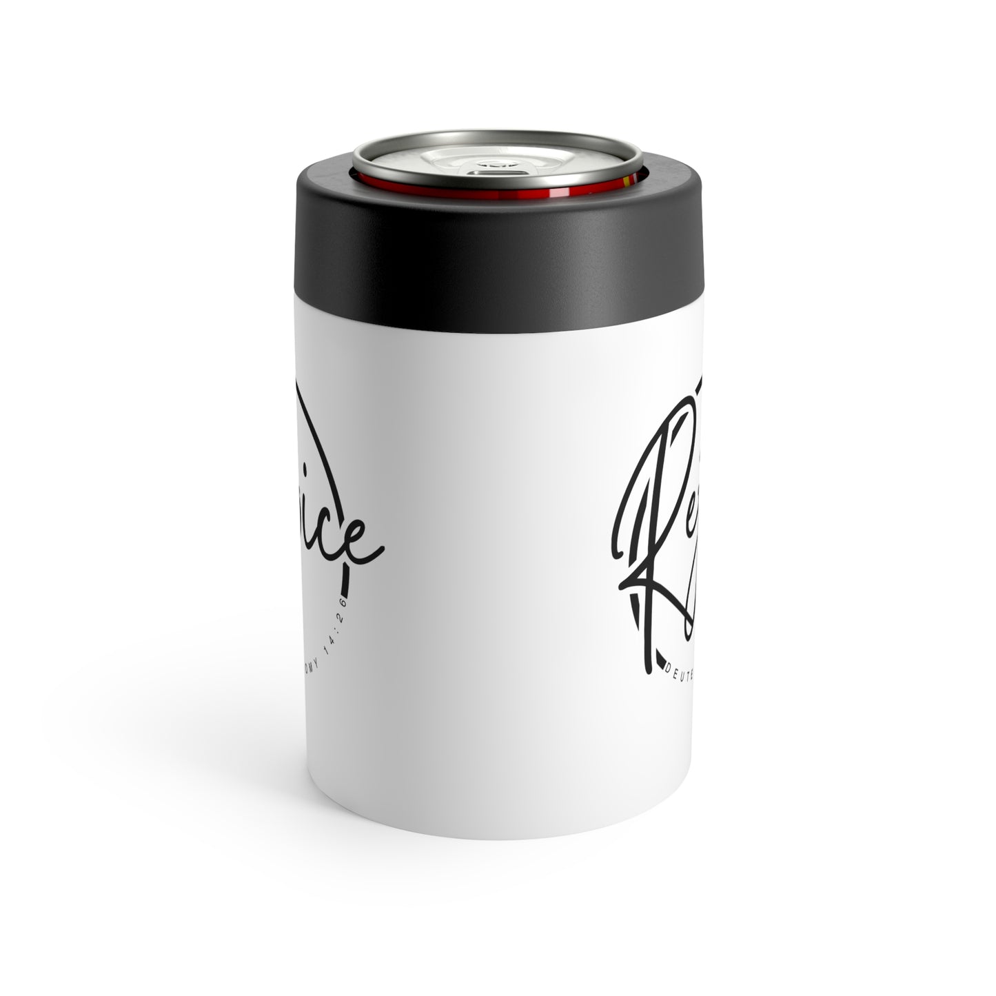 Rejoice Insulated Can Holder Deuteronomy 14:26