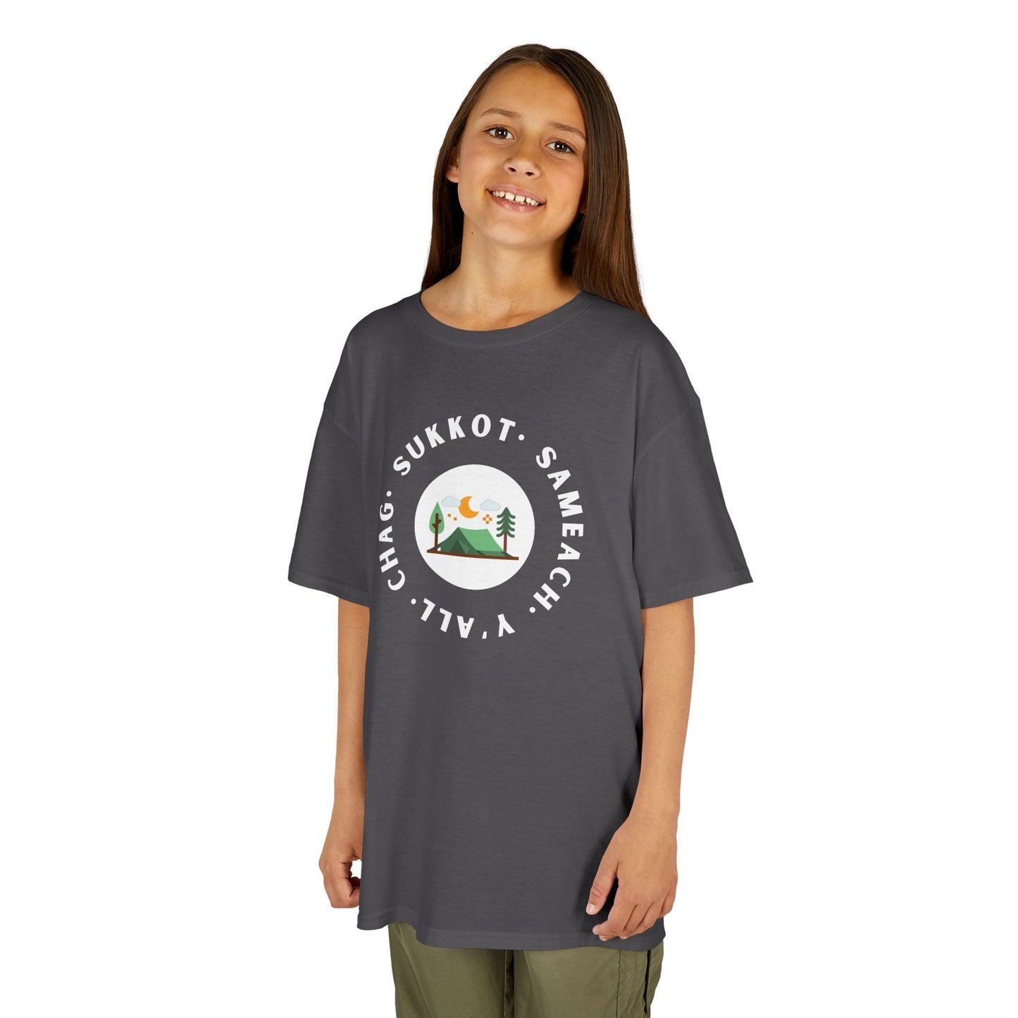 Sukkot Tabernacles Kids Heavy Cotton™ Tee