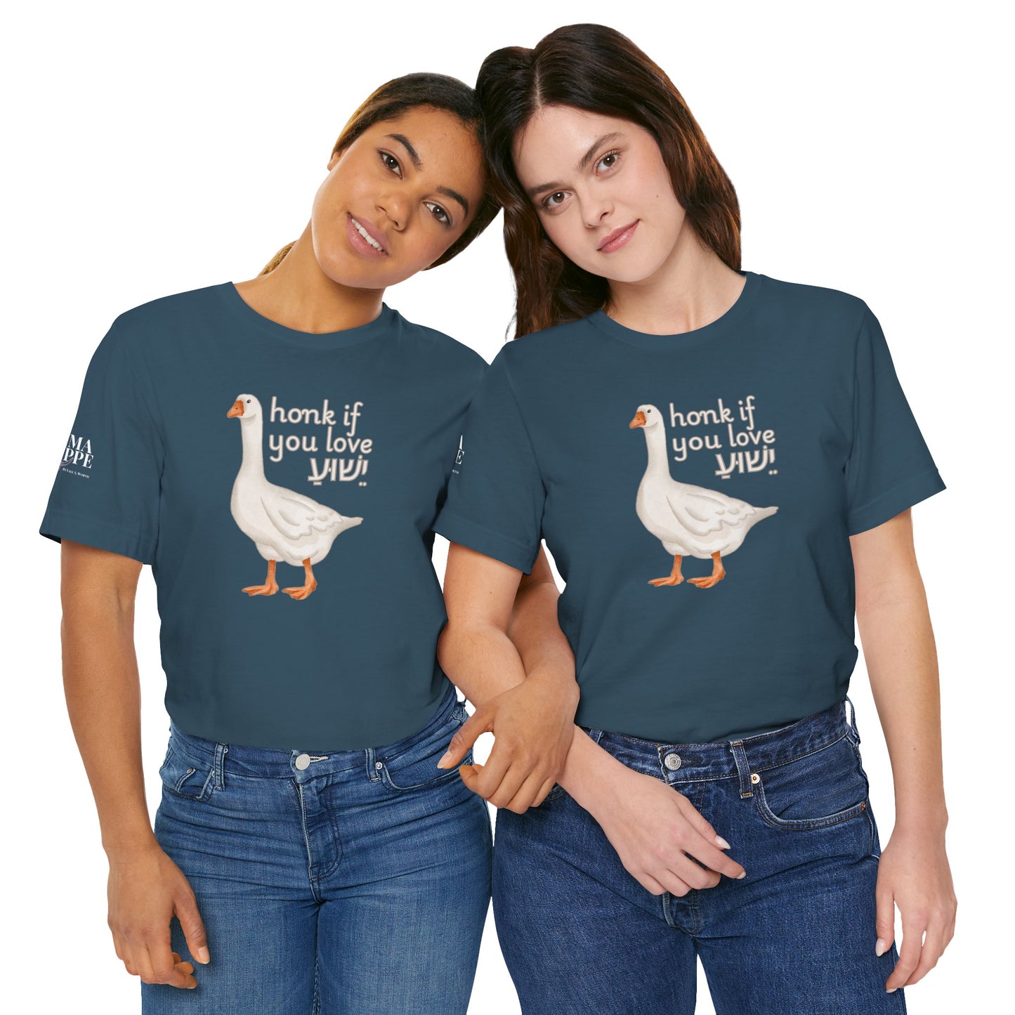 Honk if you Love Yeshua - Silly Goose Tee