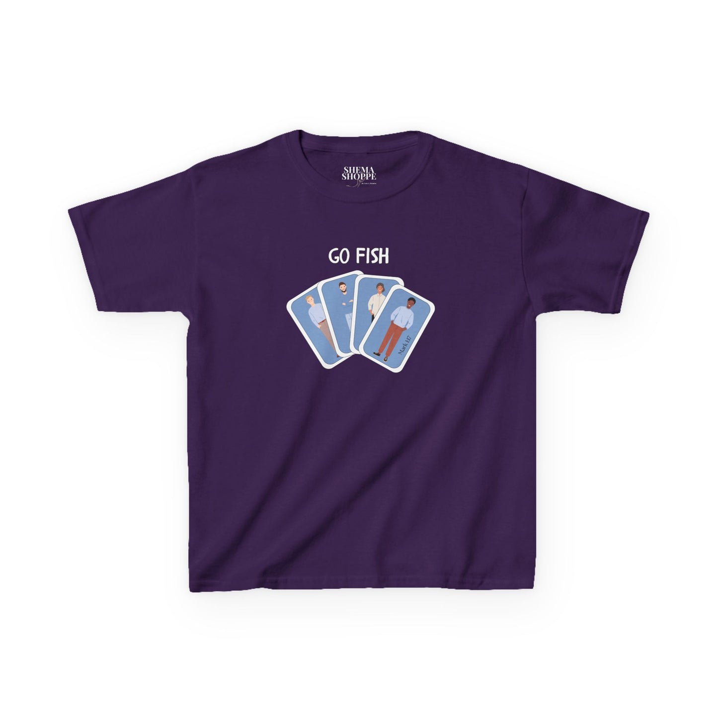 Fishers of Men Go Fish Bible Verse Kid's Cotton T-shirt