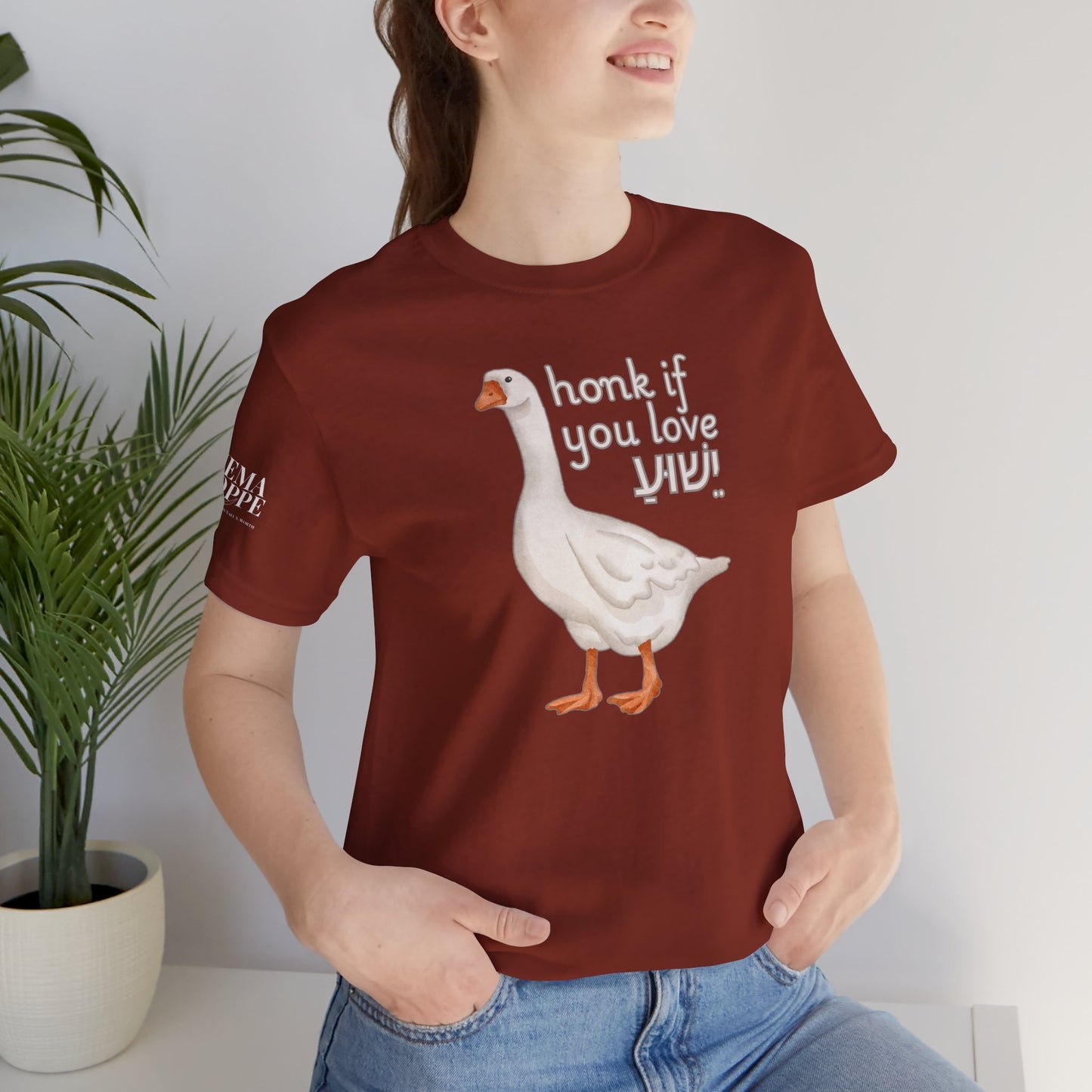 Honk if you Love Yeshua - Silly Goose Tee