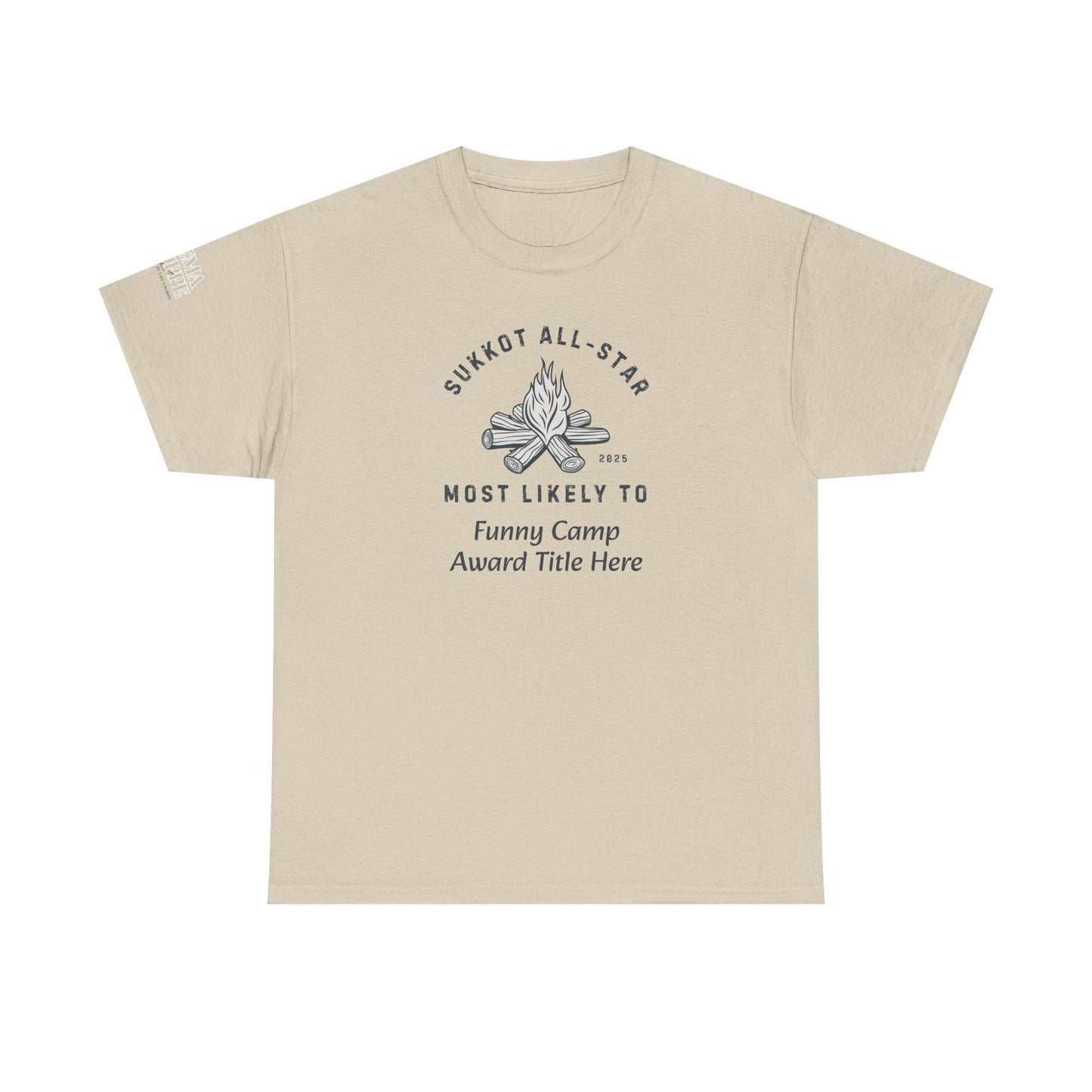 T-Shirt Sukkot All-Star Camp Award Shirt Gift