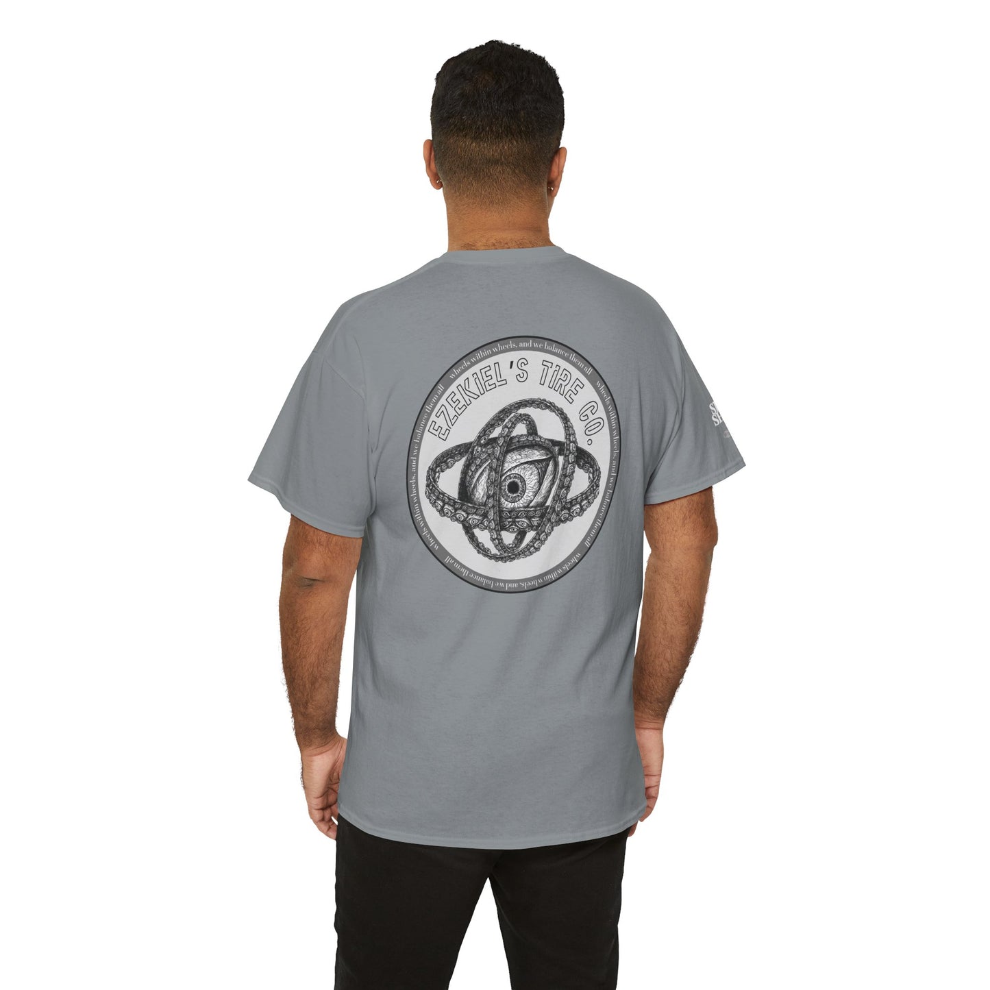 Ezekiel's Tire Company Shirt - Funny Biblical Unisex Cotton Tee