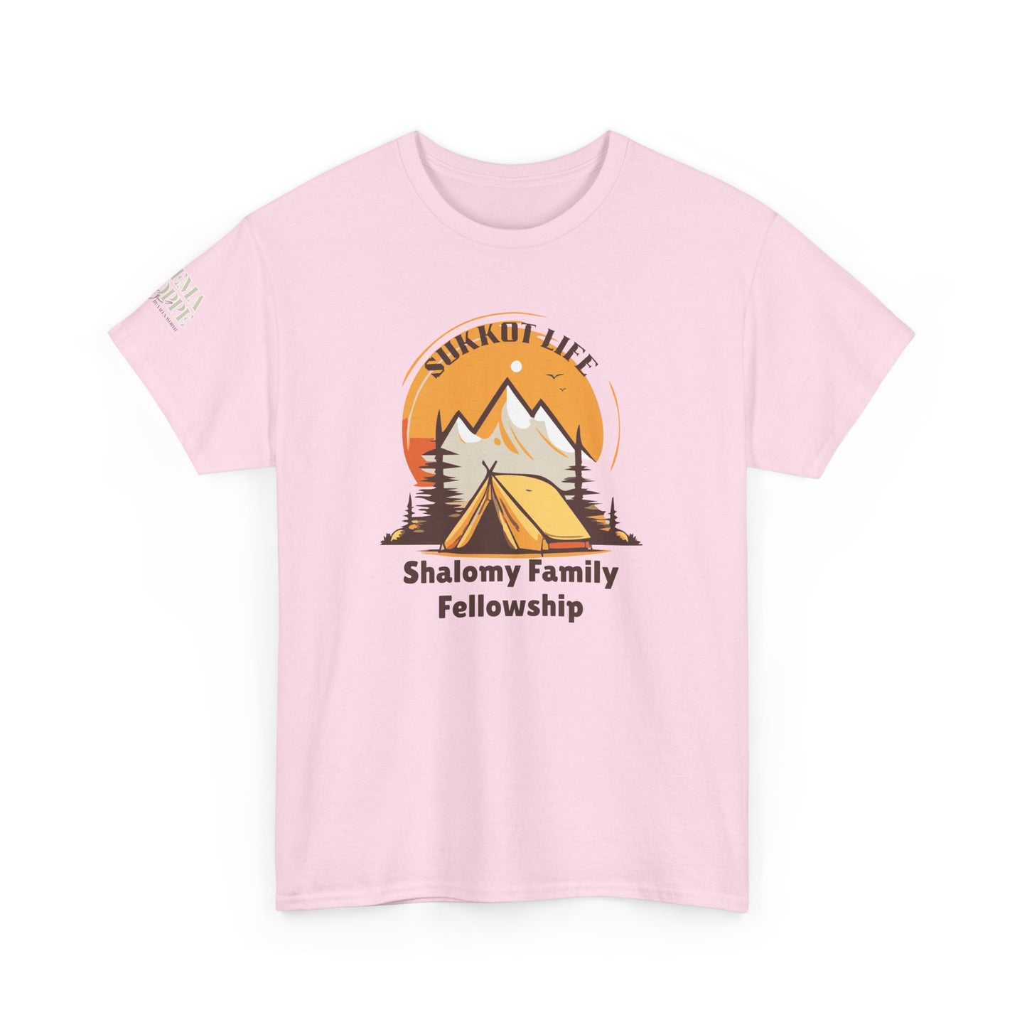 Personalized Sukkot Life Tee - Camping Biblical Feast Fellowship Shirt