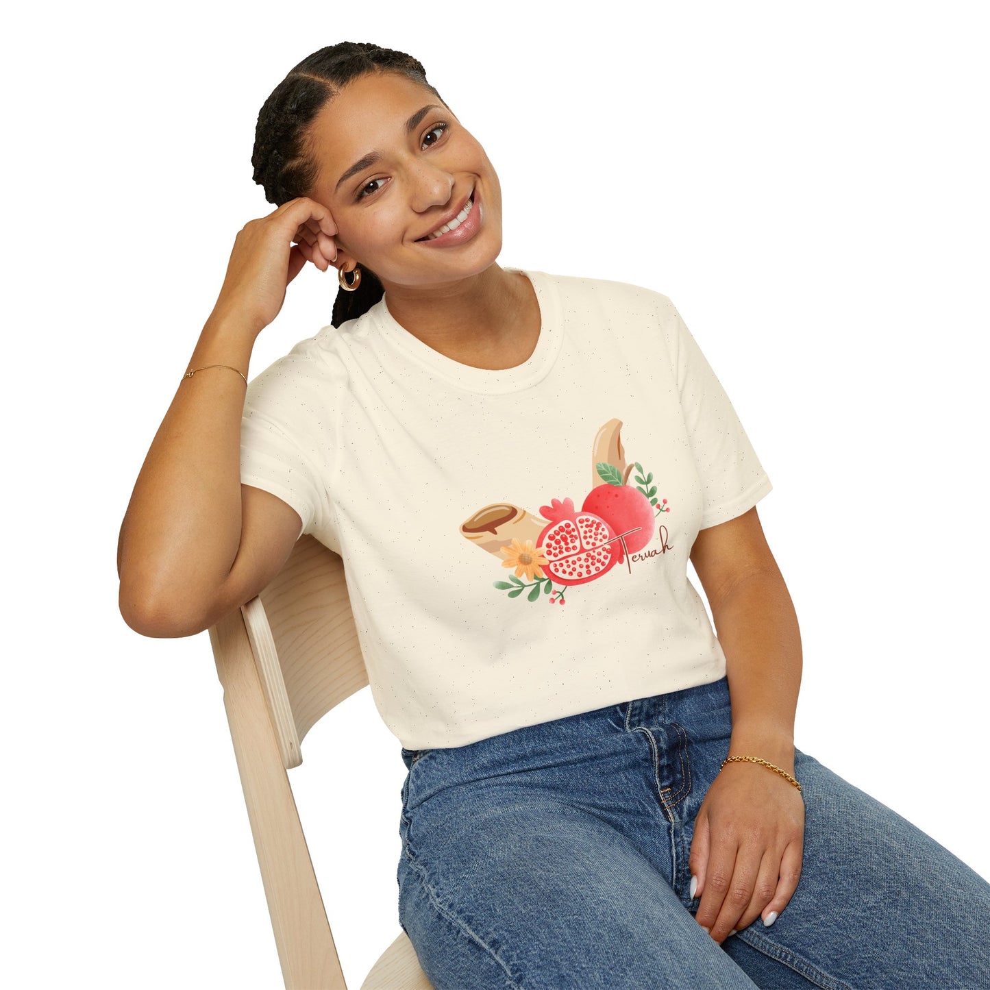 Yom Teruah Softstyle T-Shirt - Biblical Feast of Trumpets Design
