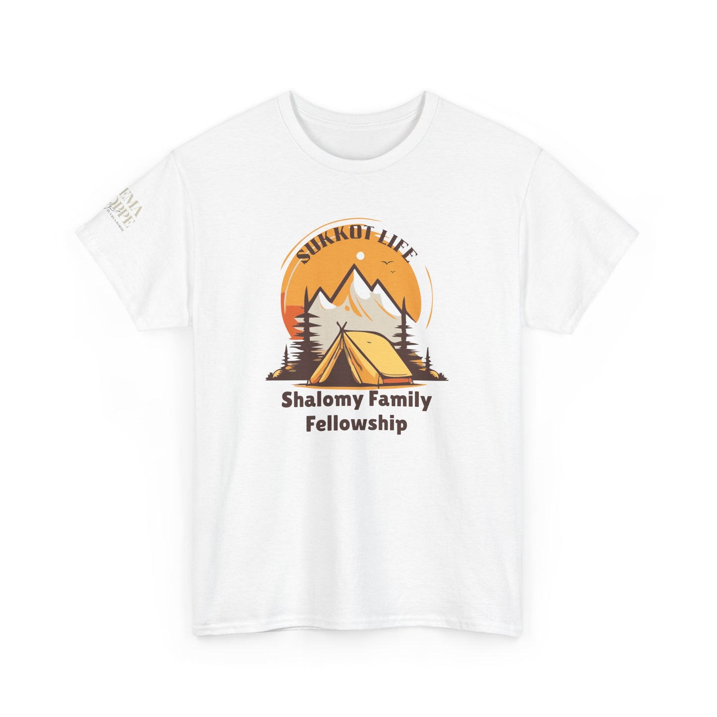 Personalized Sukkot Life Tee - Camping Biblical Feast Fellowship Shirt