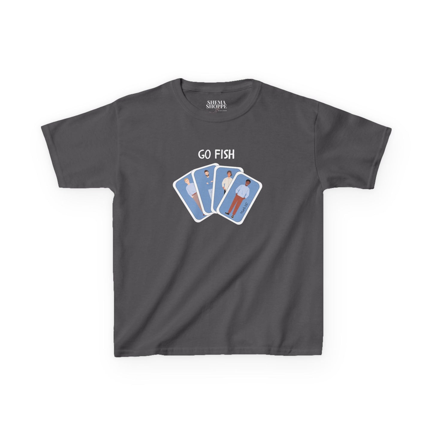 Fishers of Men Go Fish Bible Verse Kid's Cotton T-shirt