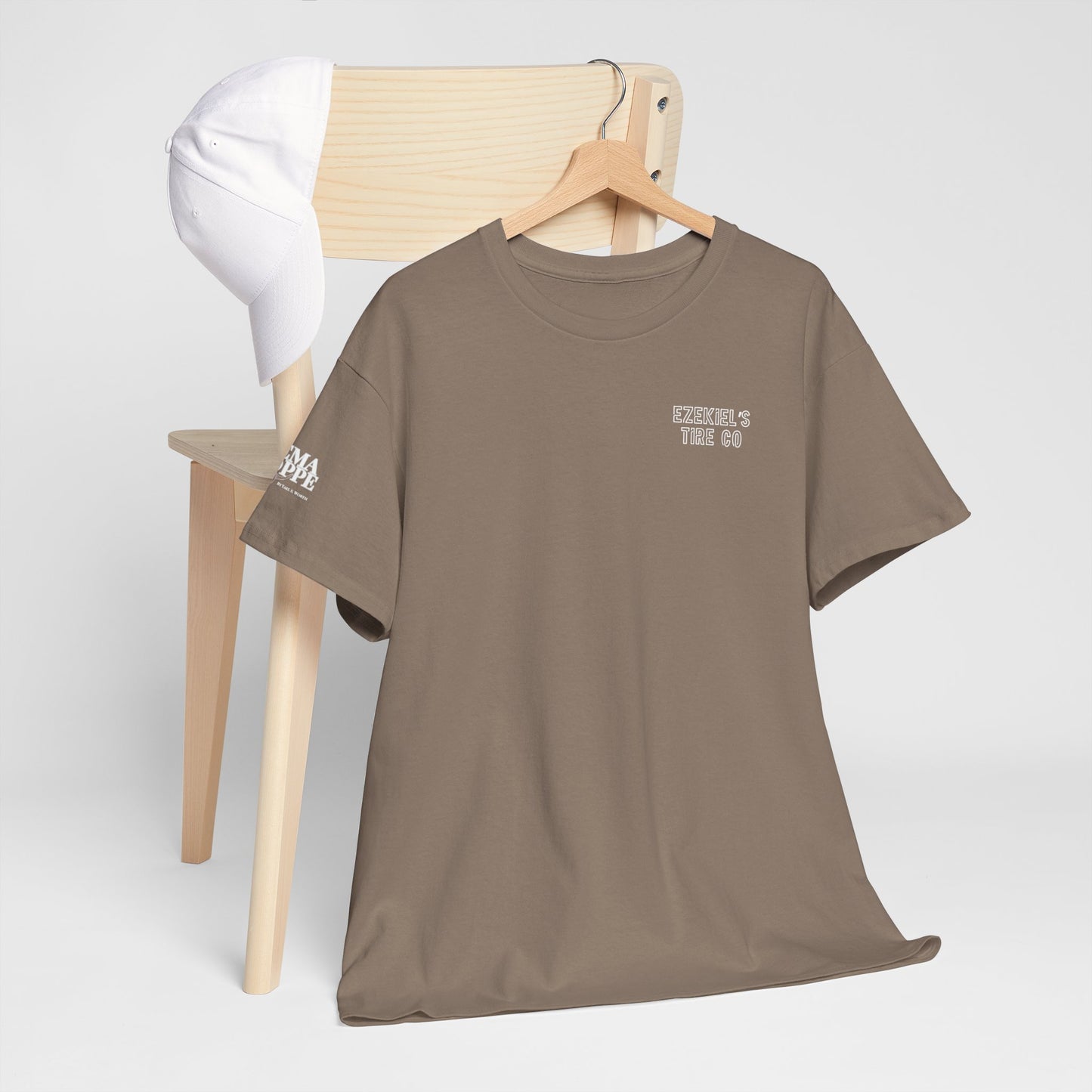 Ezekiel's Tire Company Shirt - Funny Biblical Unisex Cotton Tee