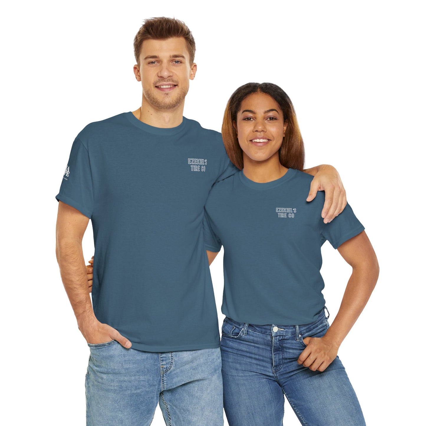 Ezekiel's Tire Company Shirt - Funny Biblical Unisex Cotton Tee