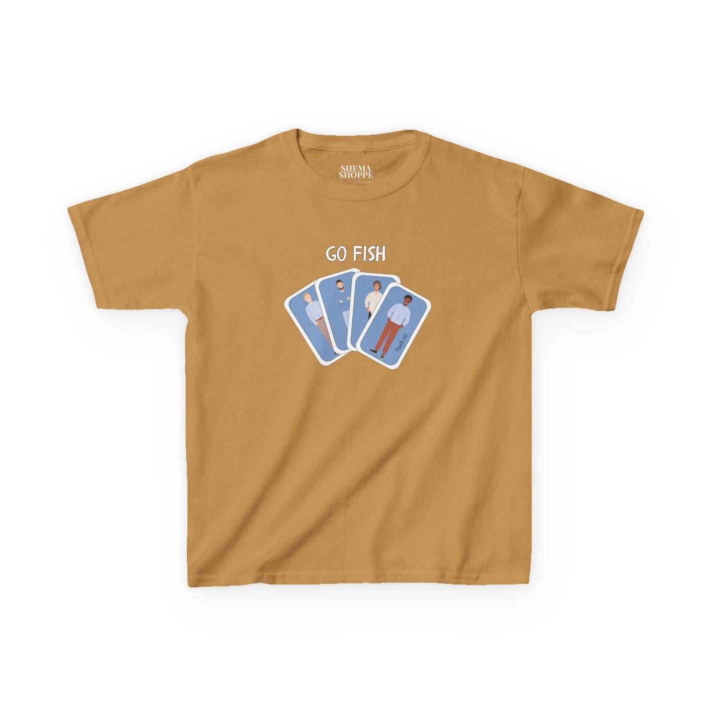 Fishers of Men Go Fish Bible Verse Kid's Cotton T-shirt