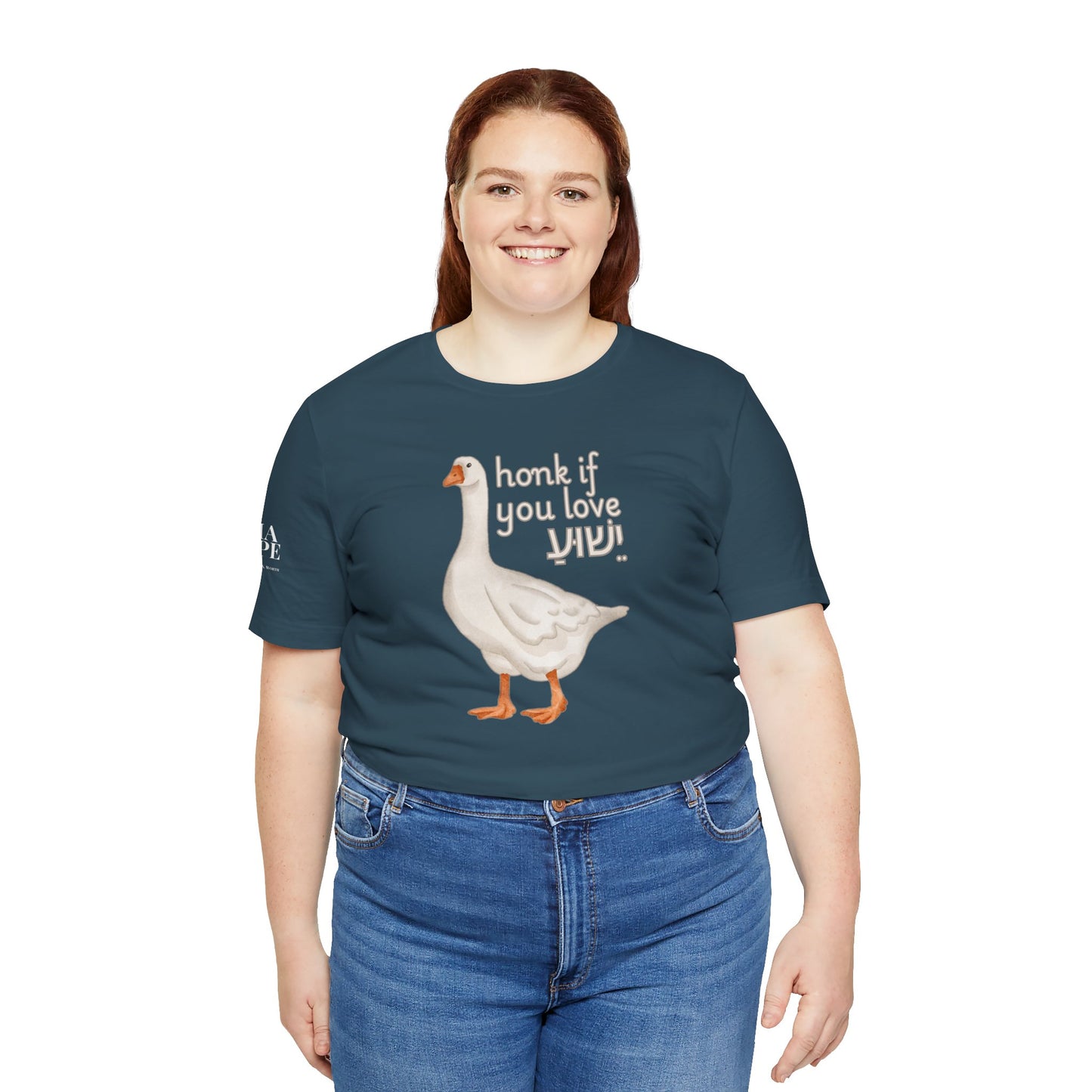 Honk if you Love Yeshua - Silly Goose Tee