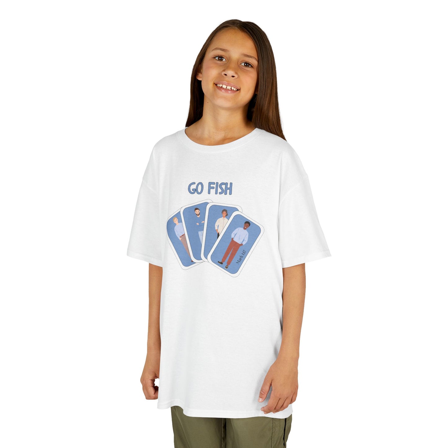 Fishers of Men Go Fish Bible Verse Kid's Cotton T-shirt