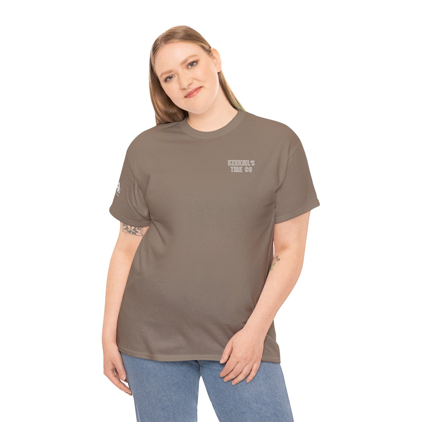 Ezekiel's Tire Company Shirt - Funny Biblical Unisex Cotton Tee