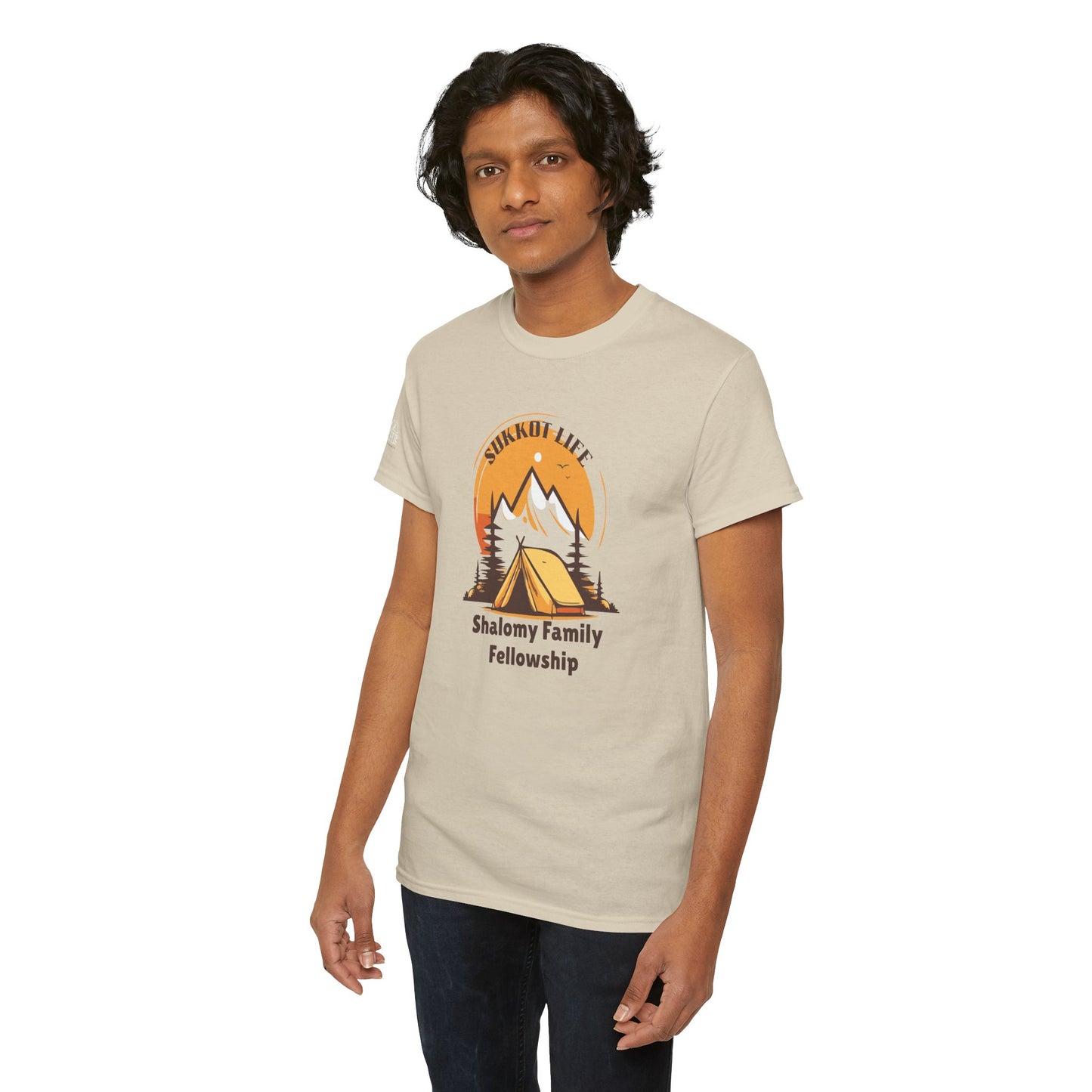 Personalized Sukkot Life Tee - Camping Biblical Feast Fellowship Shirt