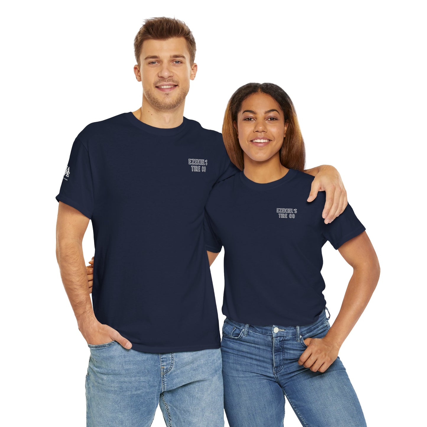 Ezekiel's Tire Company Shirt - Funny Biblical Unisex Cotton Tee