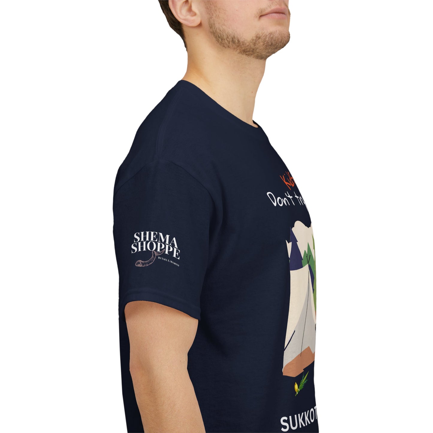 Kids, Don't Try This At Home Sukkot Shirt, dark colors