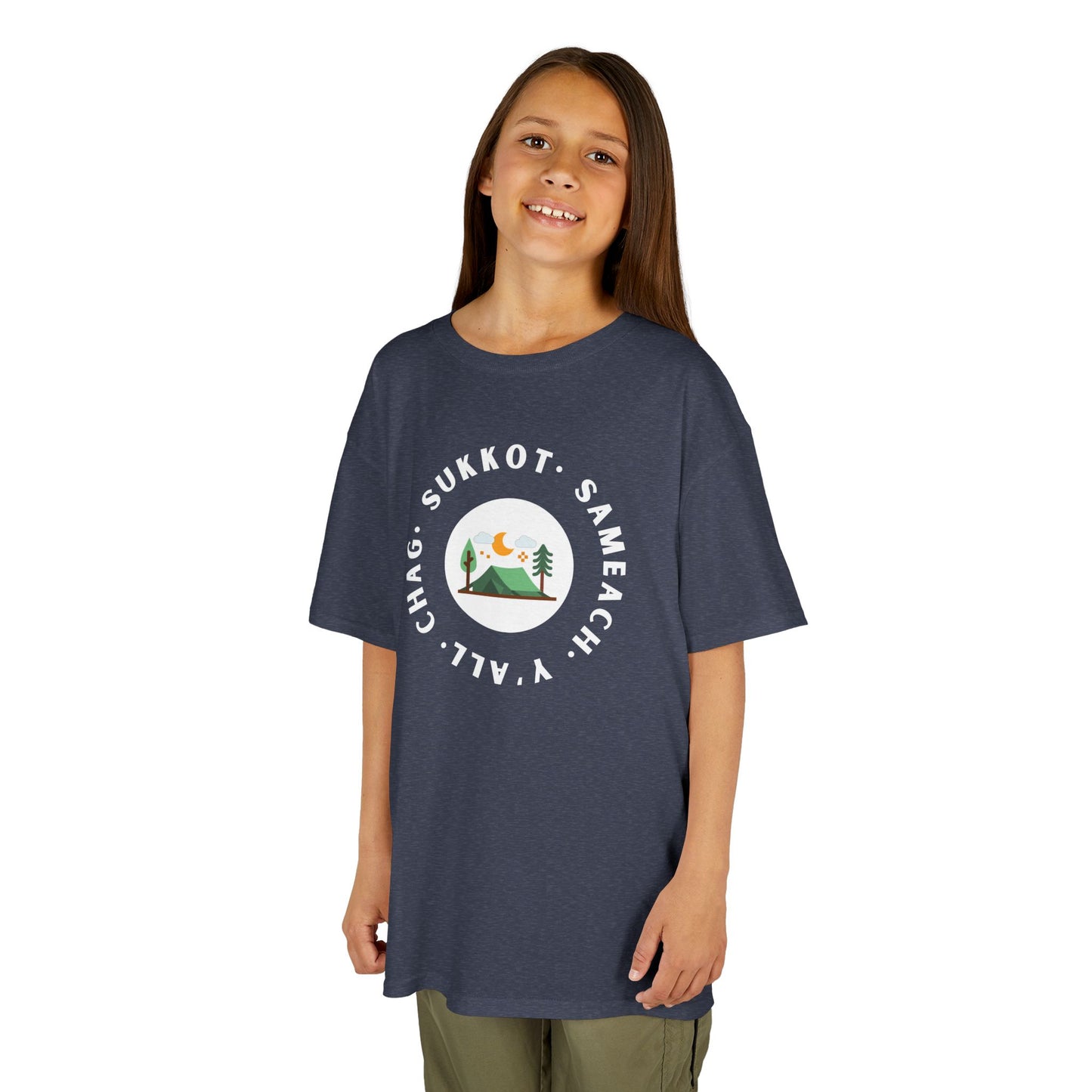 Sukkot Tabernacles Kids Heavy Cotton™ Tee