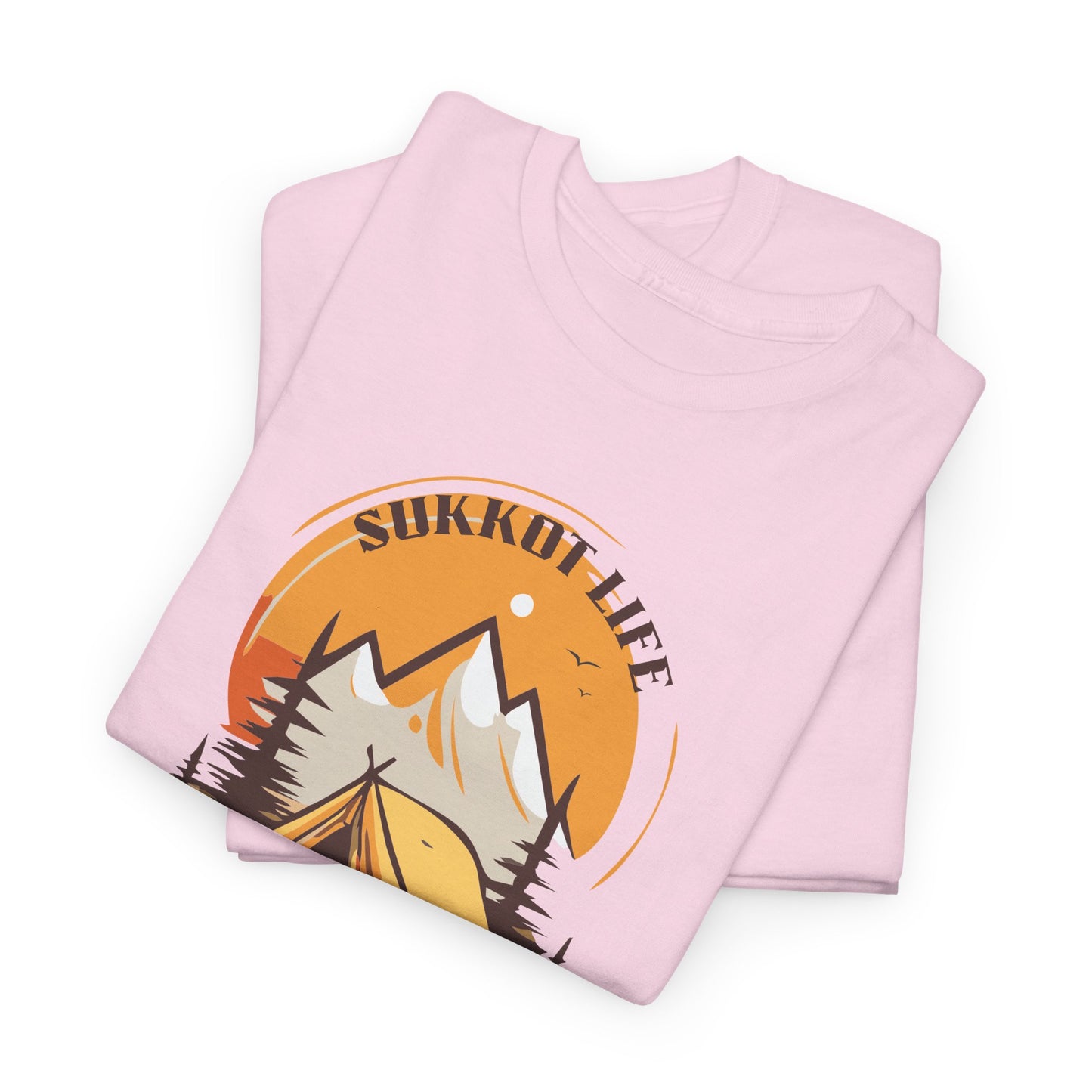 Personalized Sukkot Life Tee - Camping Biblical Feast Fellowship Shirt
