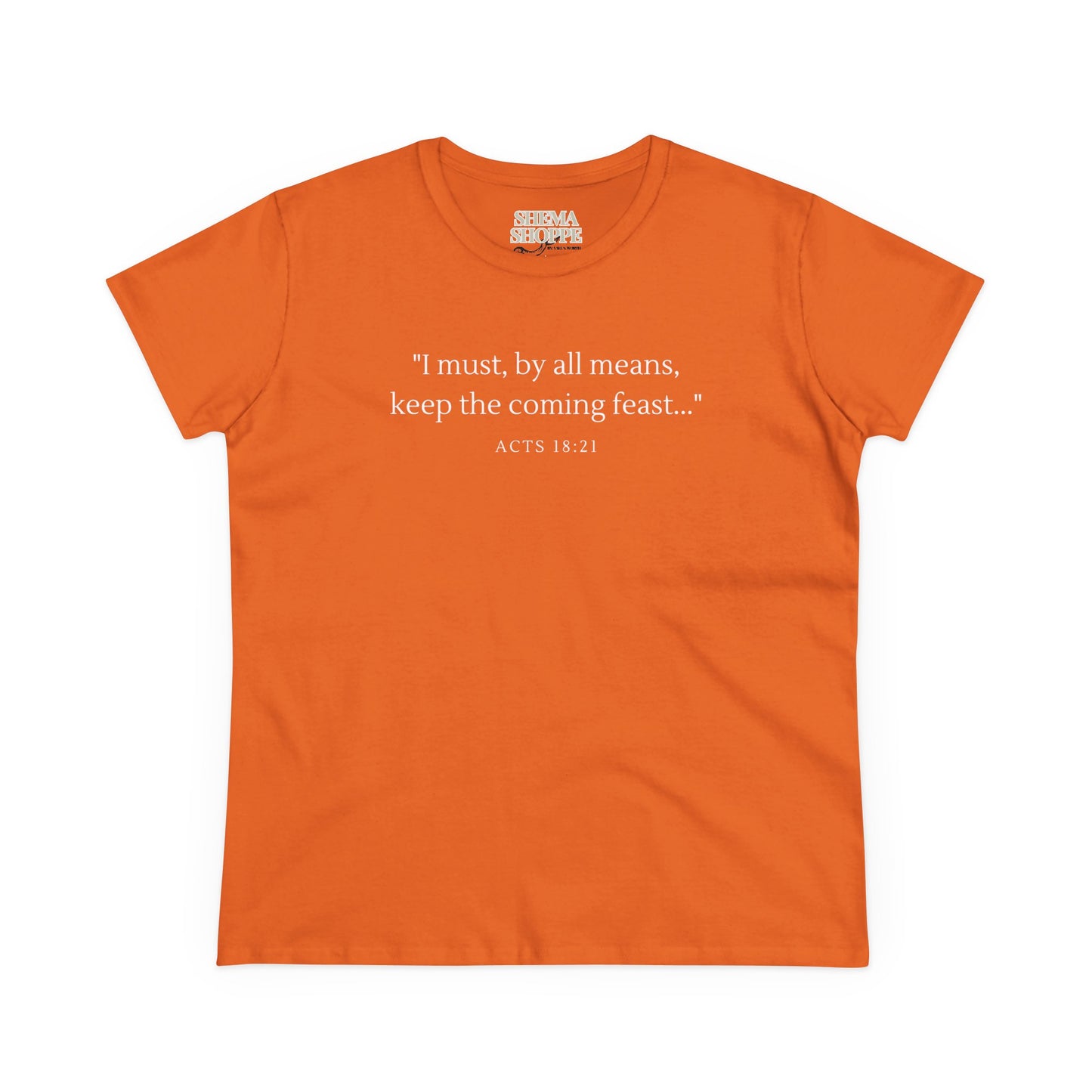 Keep the Feast Women's Midweight Cotton Tee