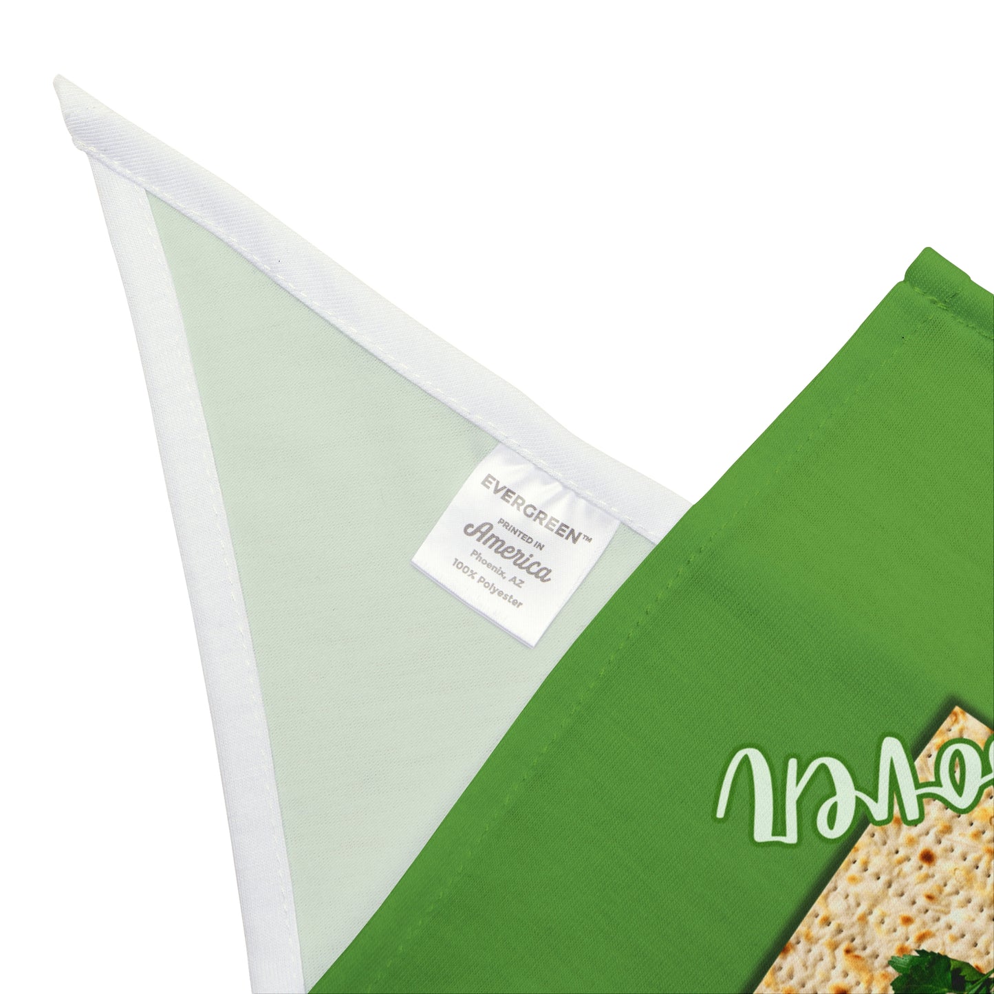 Pet Bandana — "My First Passover" Matzah Design, Pesach Unleavened Bread Dog & Cat Bandana