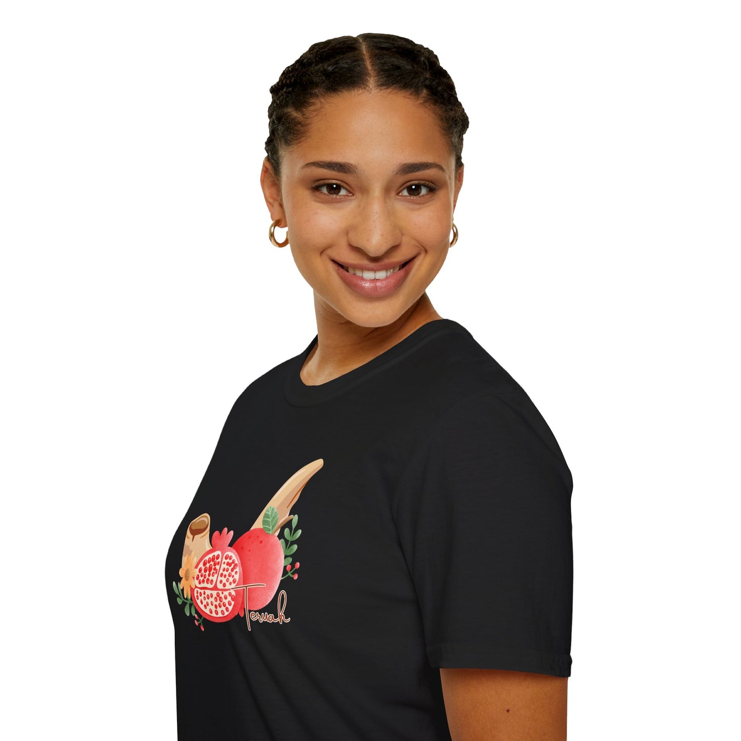 Yom Teruah Softstyle T-Shirt - Biblical Feast of Trumpets Design