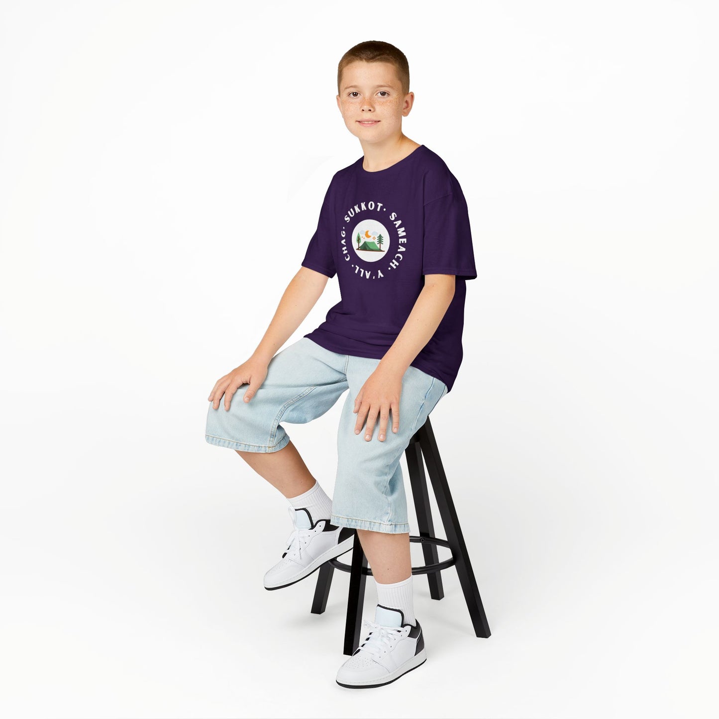 Sukkot Tabernacles Kids Heavy Cotton™ Tee