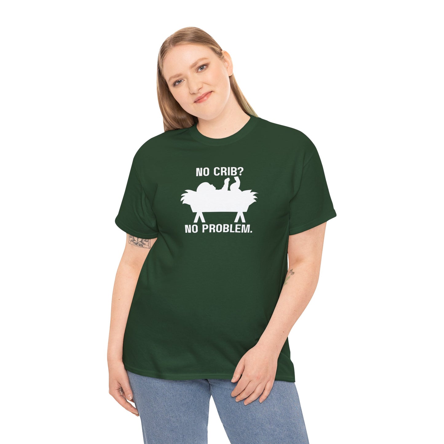 No Crib, No Problem- Baby Yeshua in Manger Design
