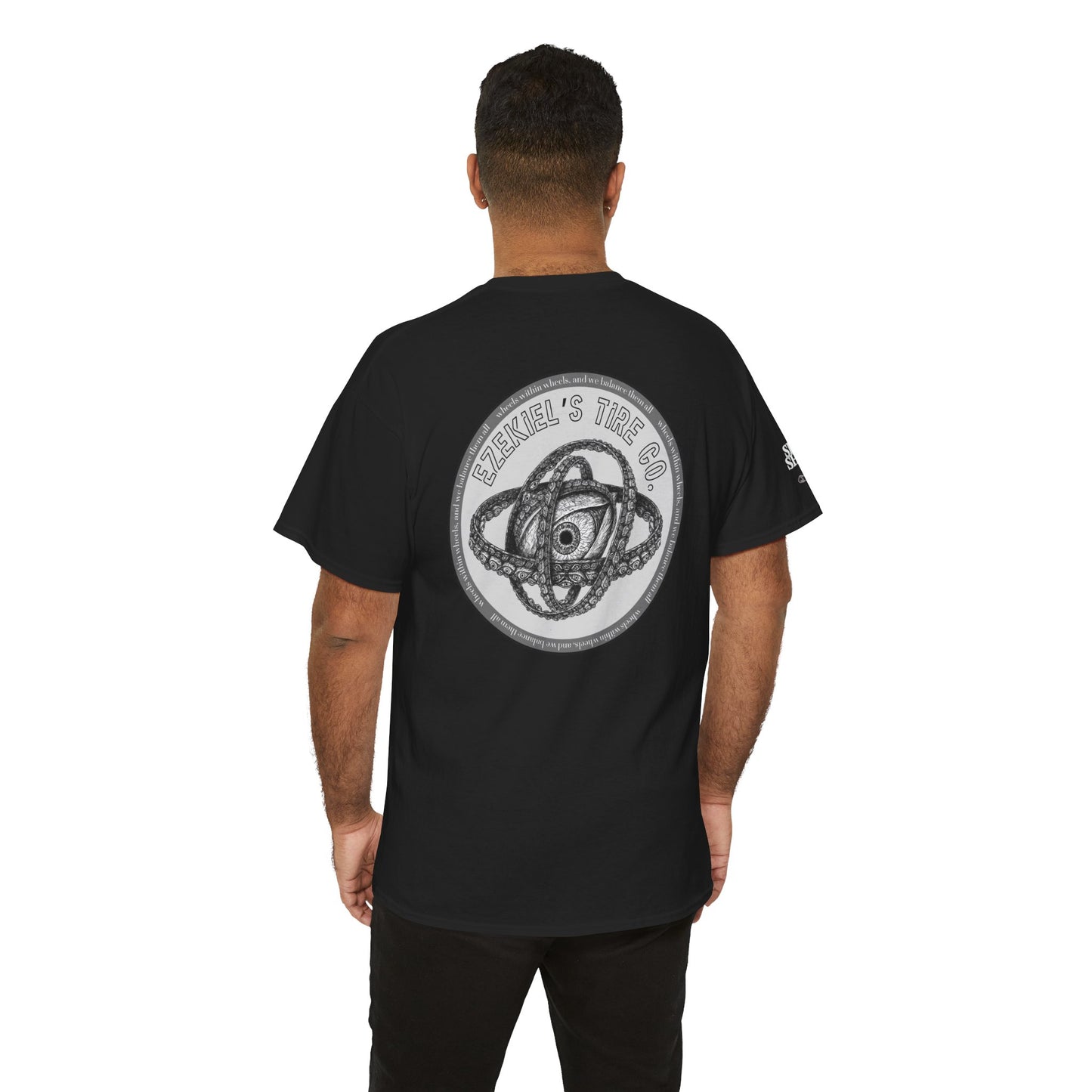 Ezekiel's Tire Company Shirt - Funny Biblical Unisex Cotton Tee