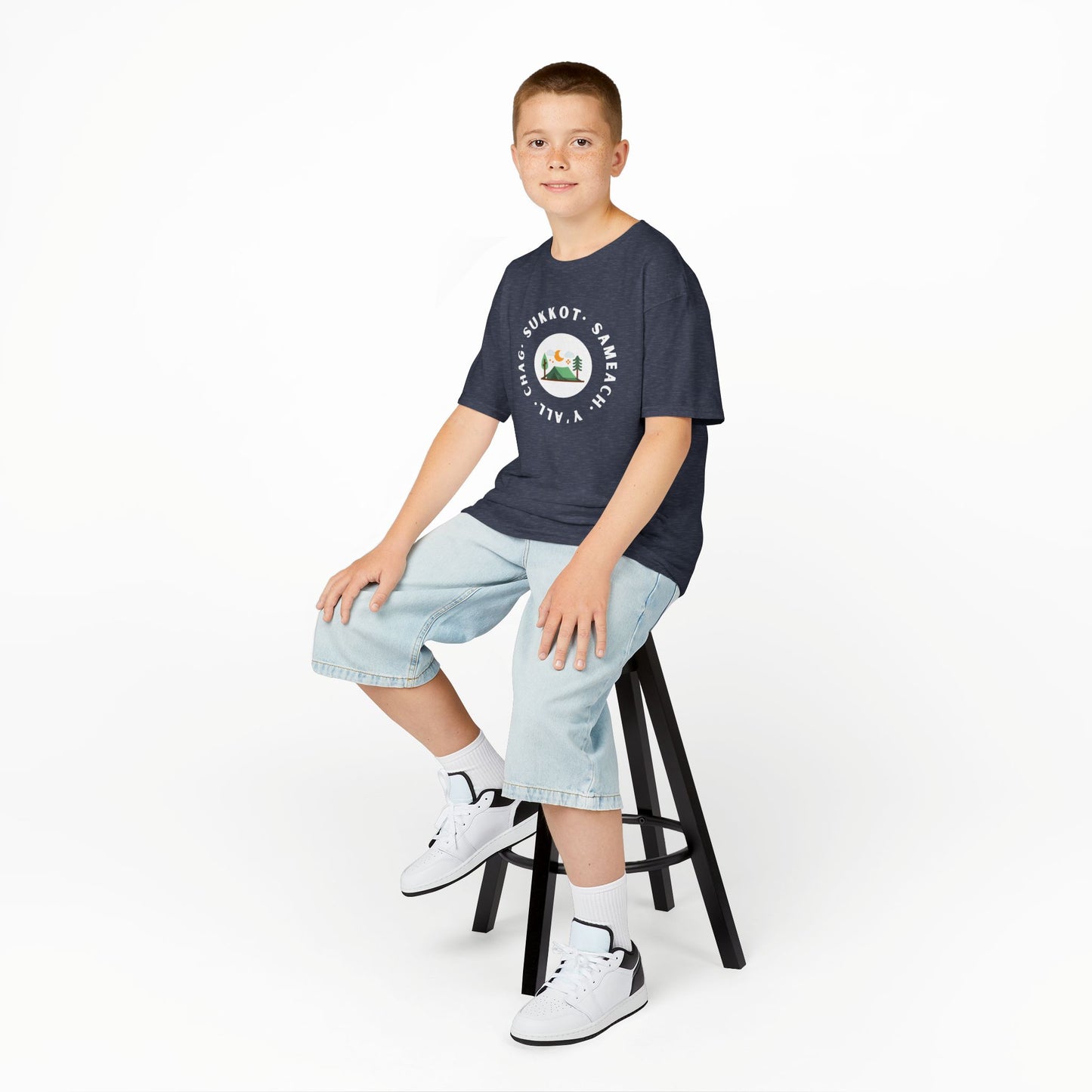 Sukkot Tabernacles Kids Heavy Cotton™ Tee