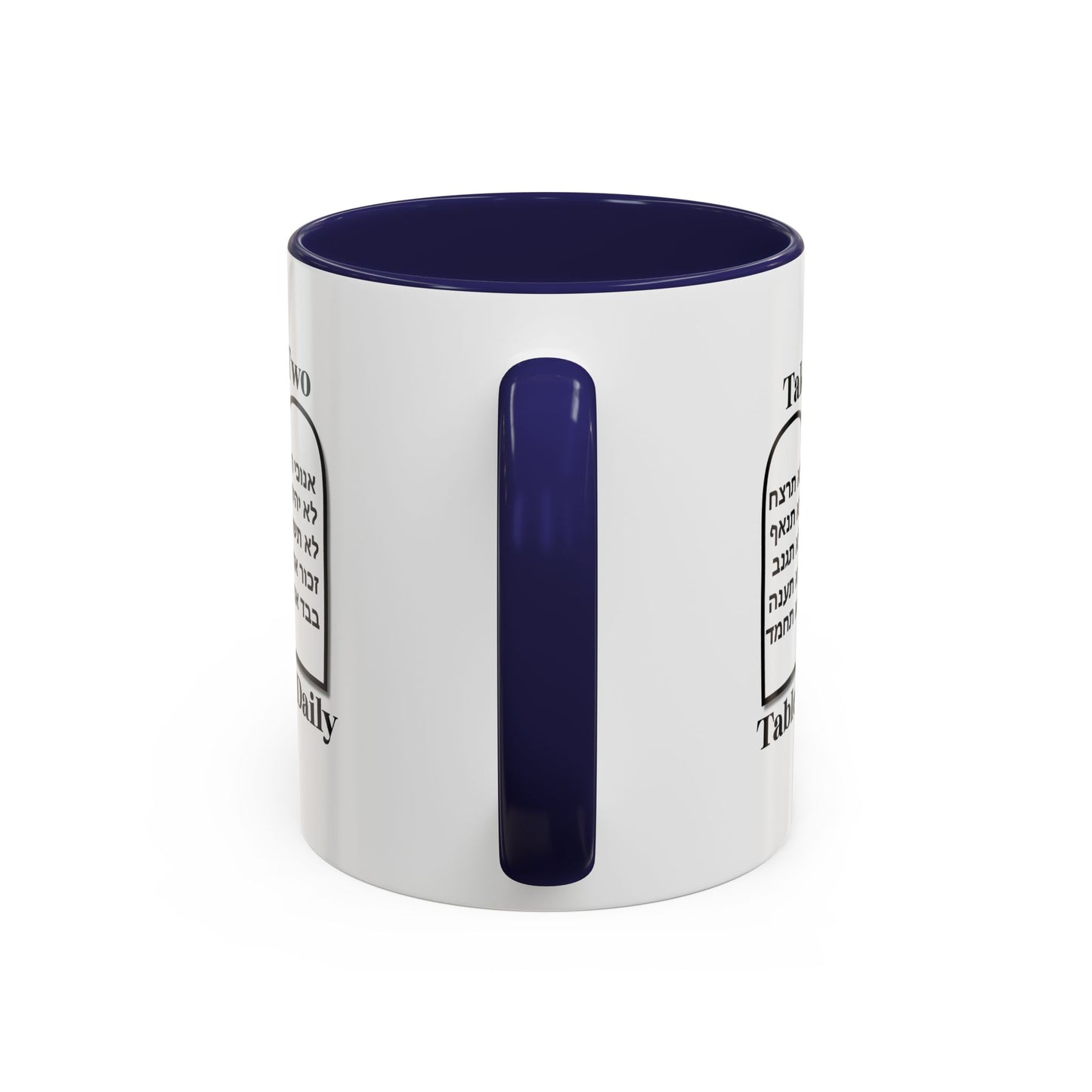 Take Two Tablets Daily Coffee Mug Prescription Commandments Humor