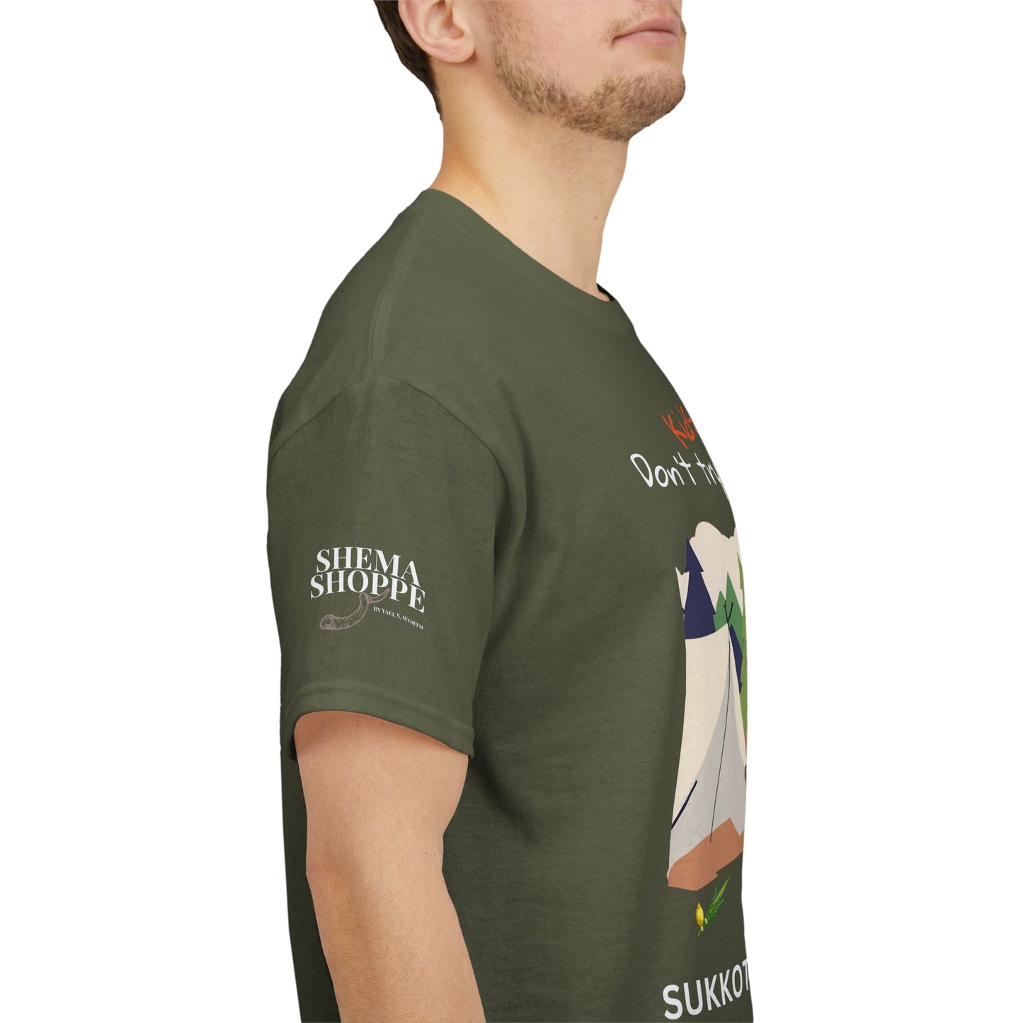 Kids, Don't Try This At Home Sukkot Shirt, dark colors