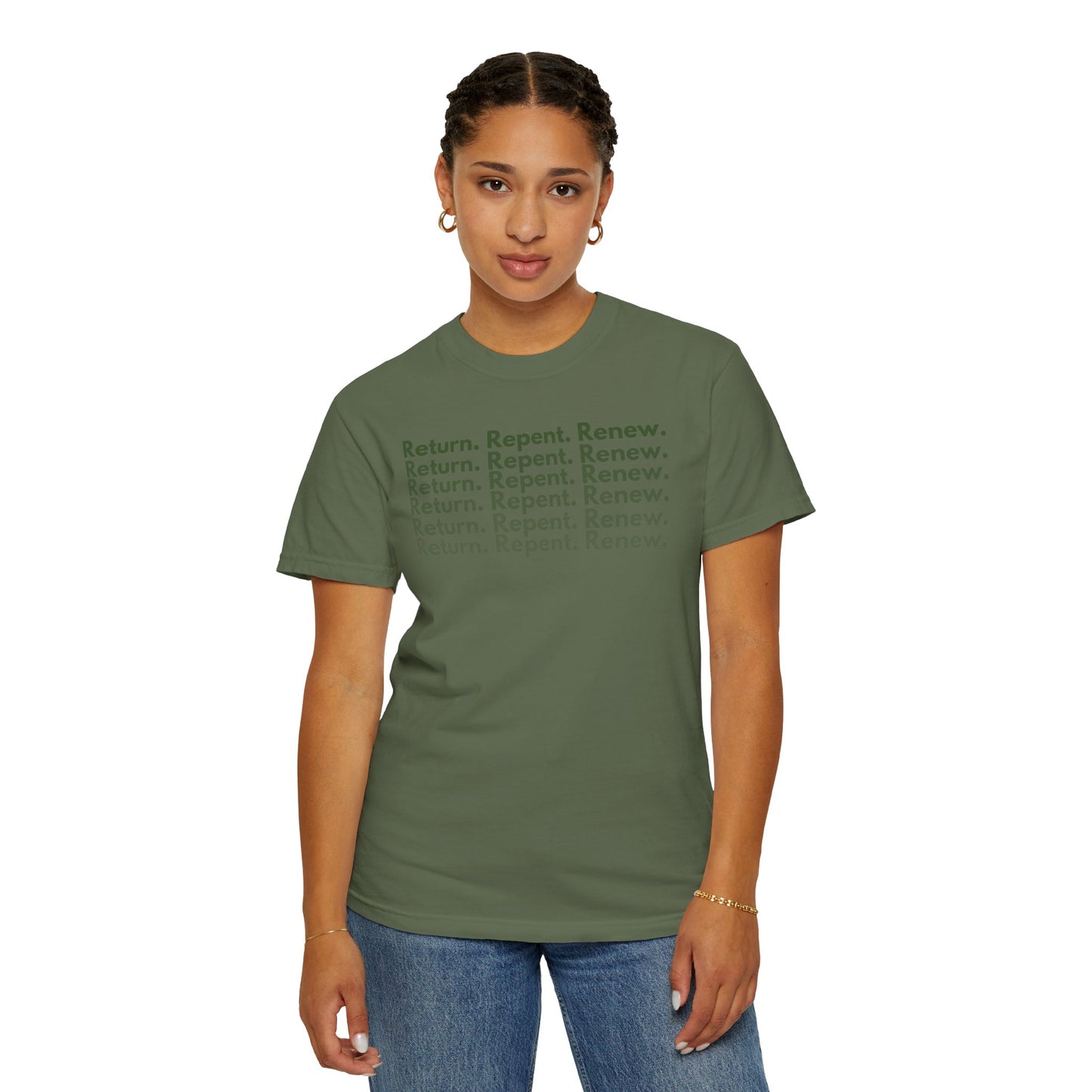 Return Repent Renew Teshuva Shirt Yom Kippur