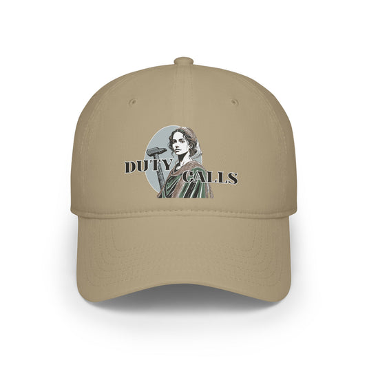 Duty Calls Yael Baseball Cap Cotton Biblical Humor