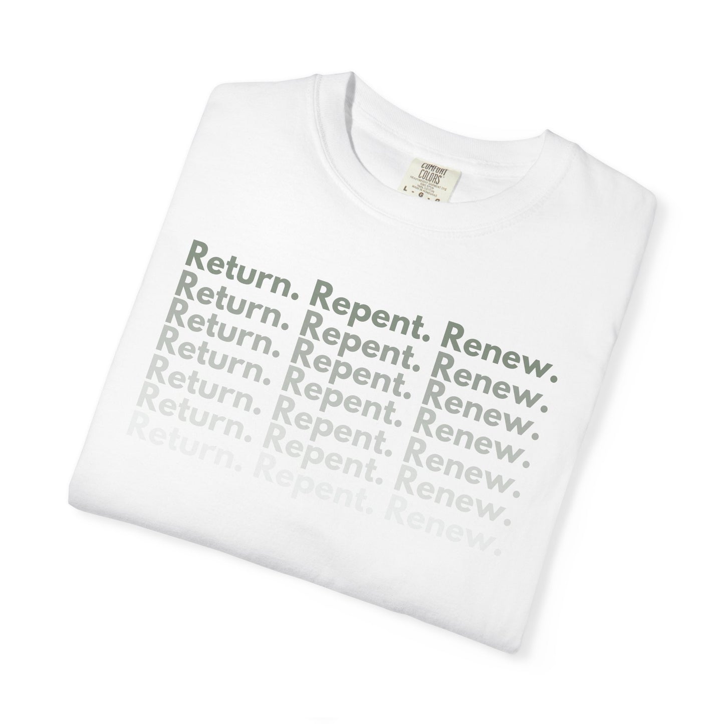 Return Repent Renew Teshuva Shirt Yom Kippur