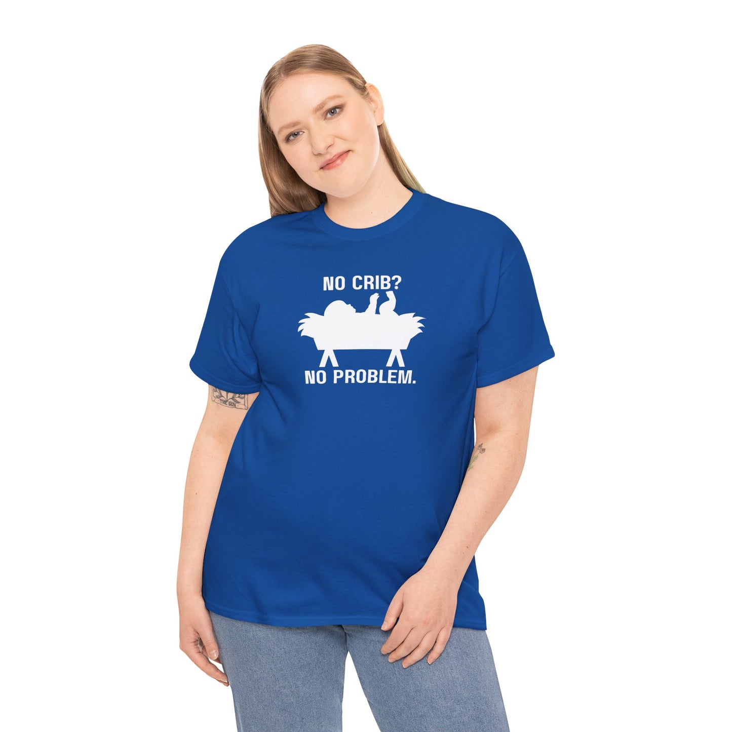No Crib, No Problem- Baby Yeshua in Manger Design