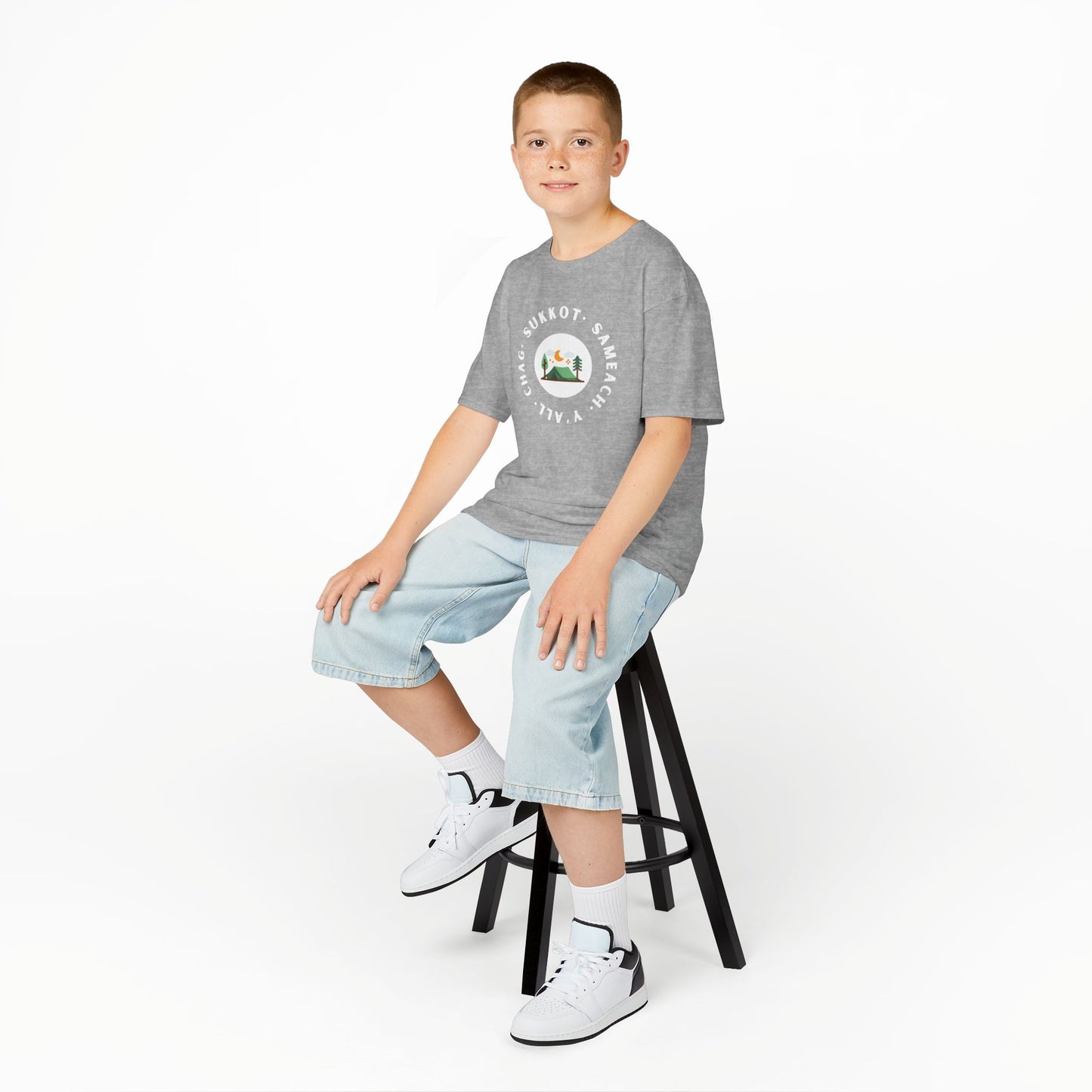 Sukkot Tabernacles Kids Heavy Cotton™ Tee