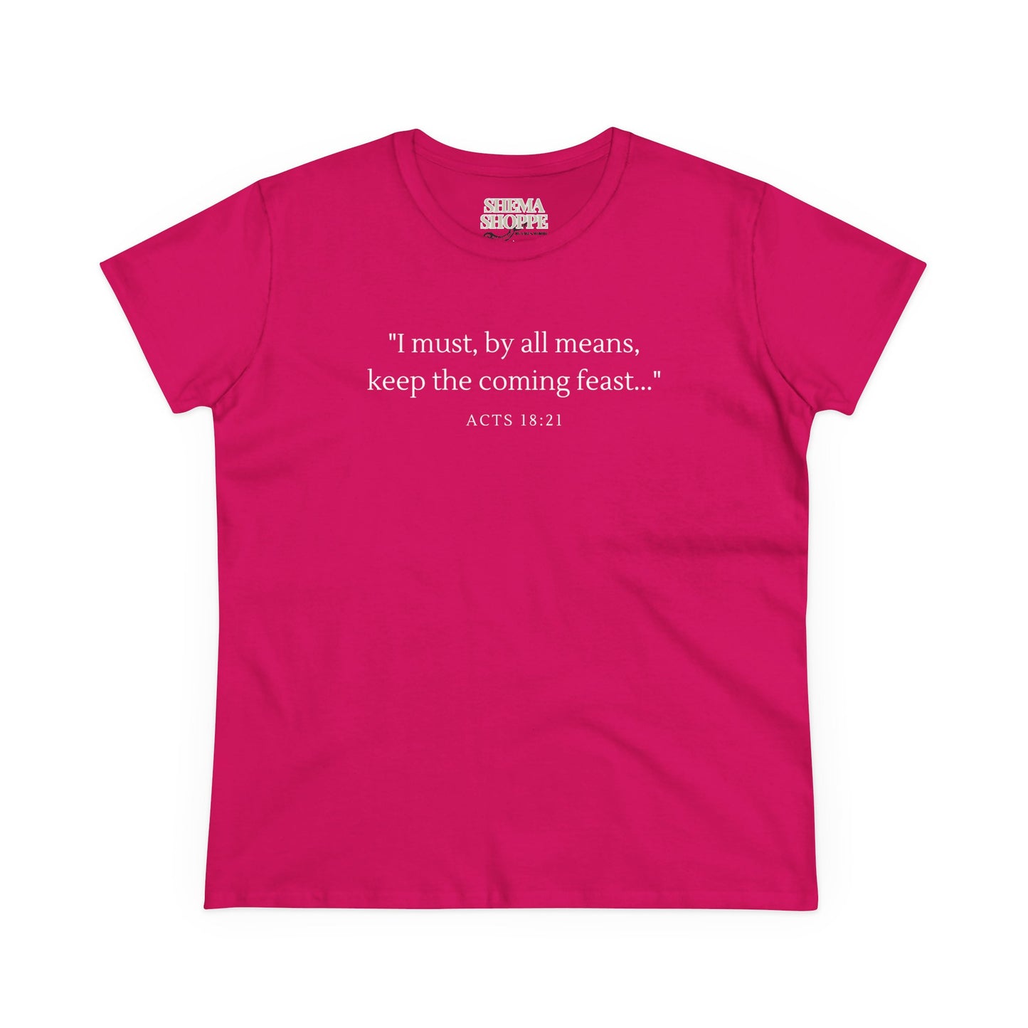 Keep the Feast Women's Midweight Cotton Tee