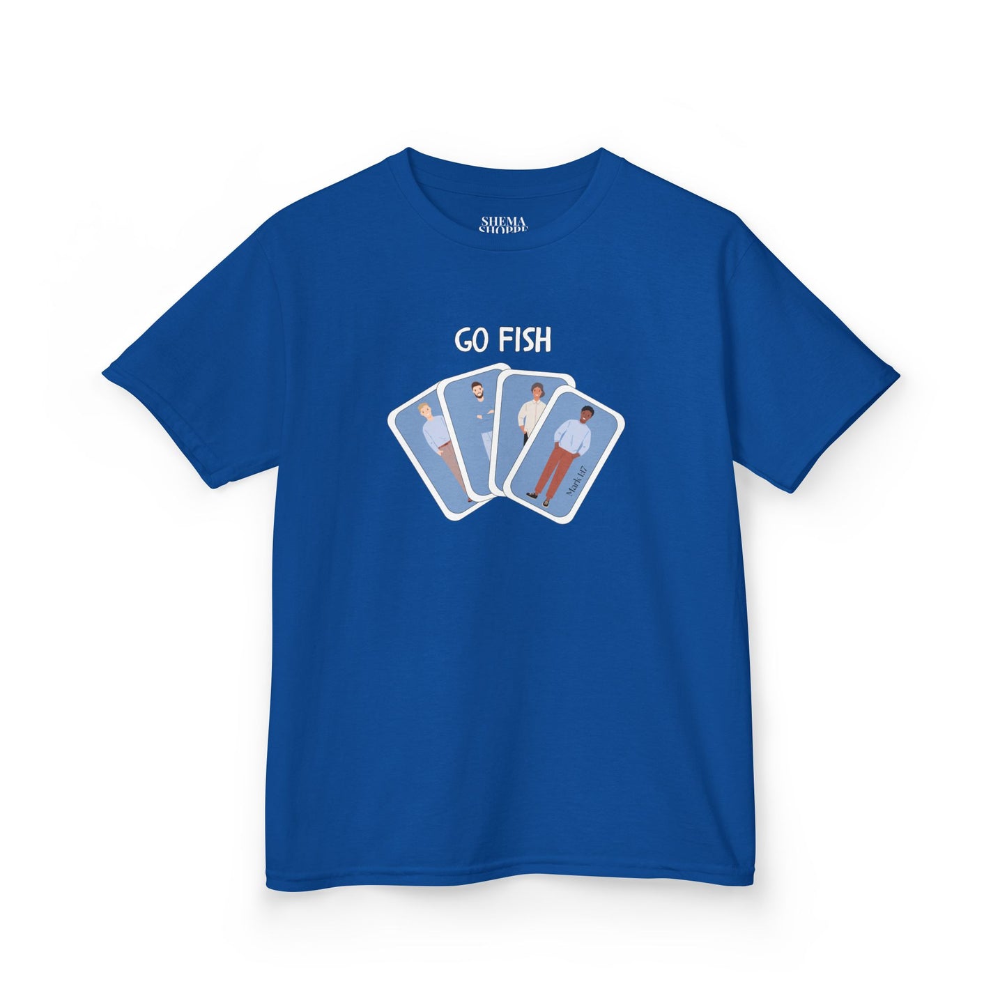 Fishers of Men Go Fish Bible Verse Kid's Cotton T-shirt