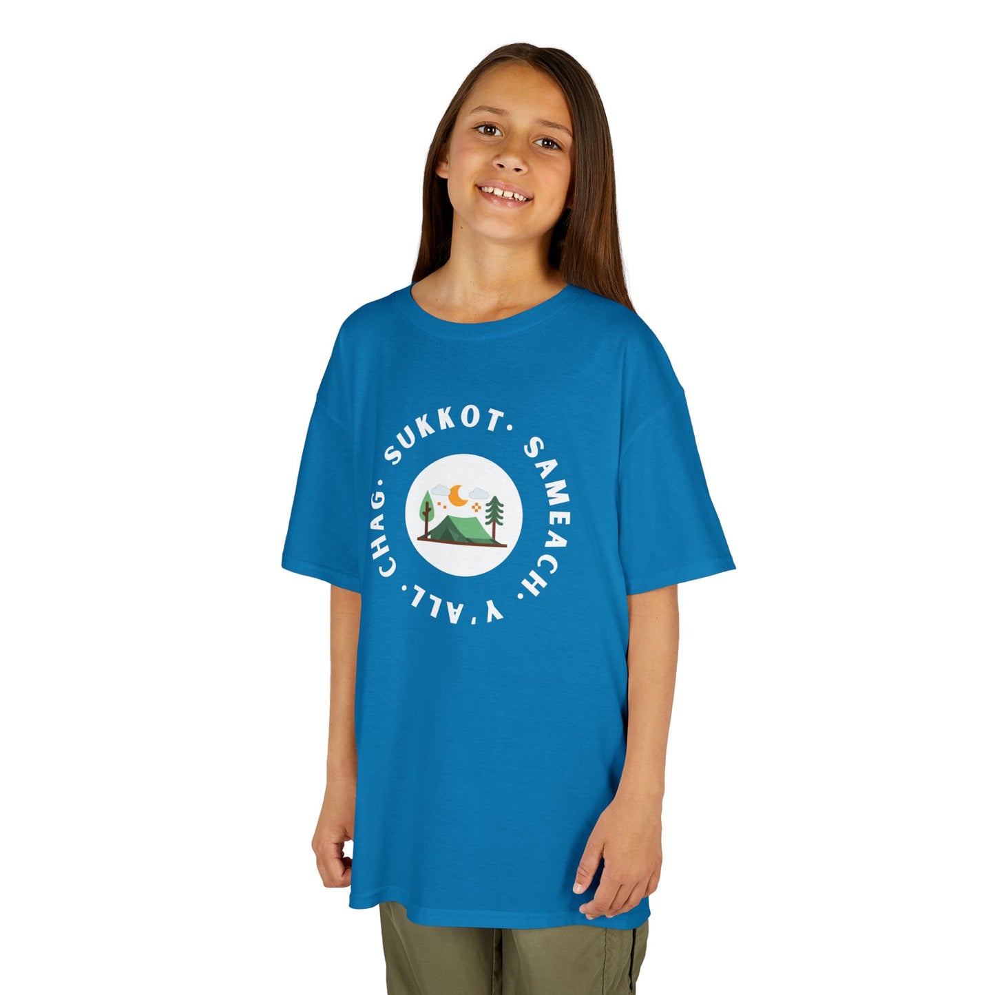 Sukkot Tabernacles Kids Heavy Cotton™ Tee