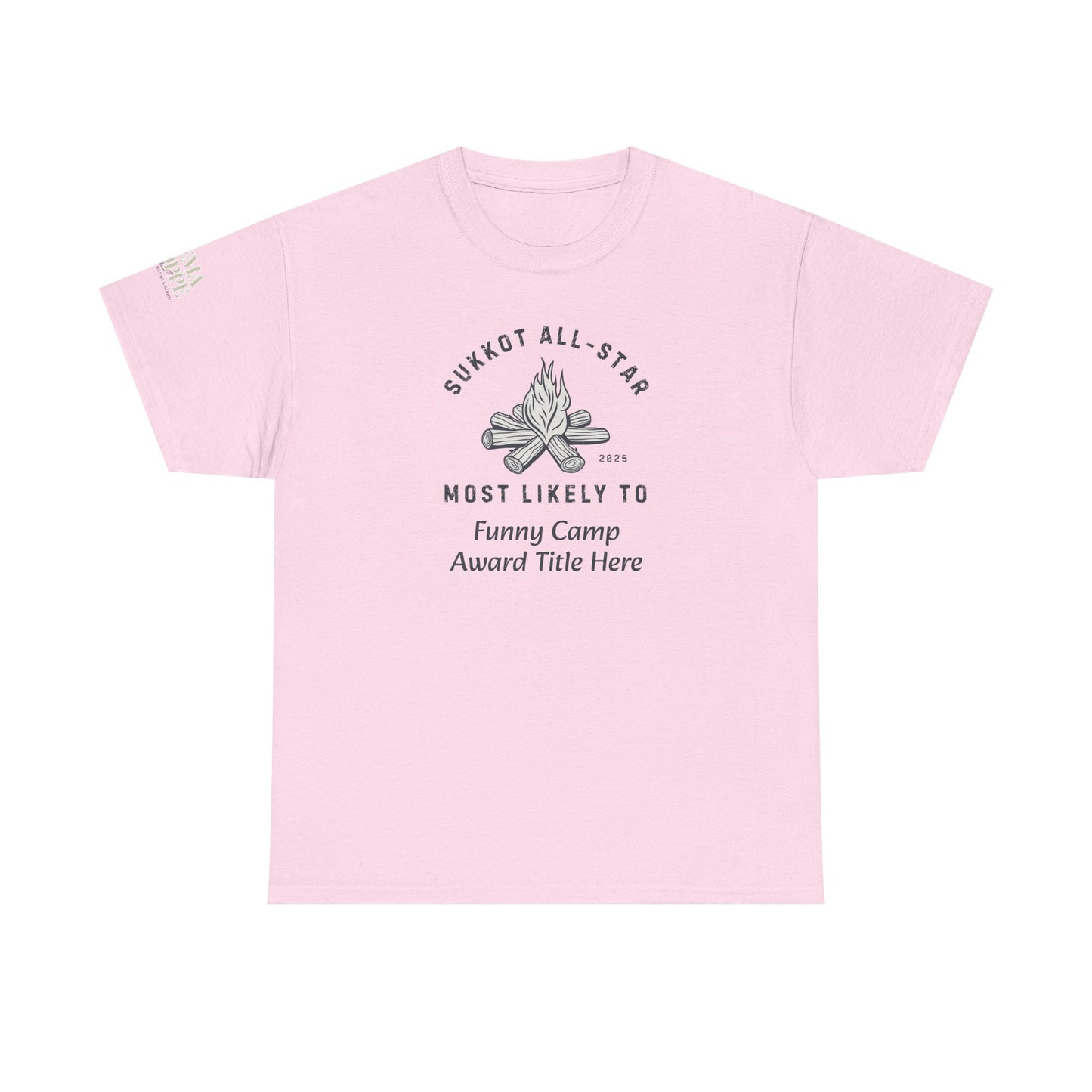 T-Shirt Sukkot All-Star Camp Award Shirt Gift