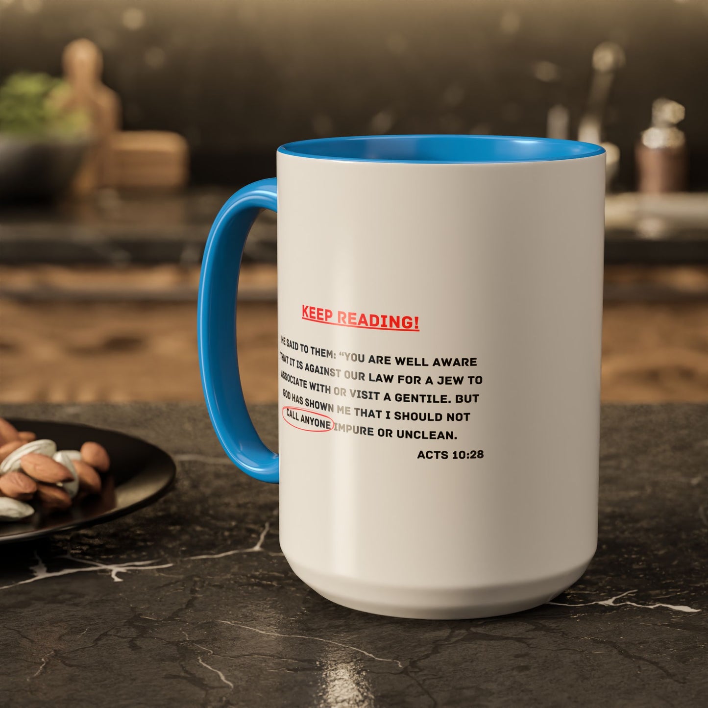 Straight Outta Context Mug, 11oz or 15oz Color Pop