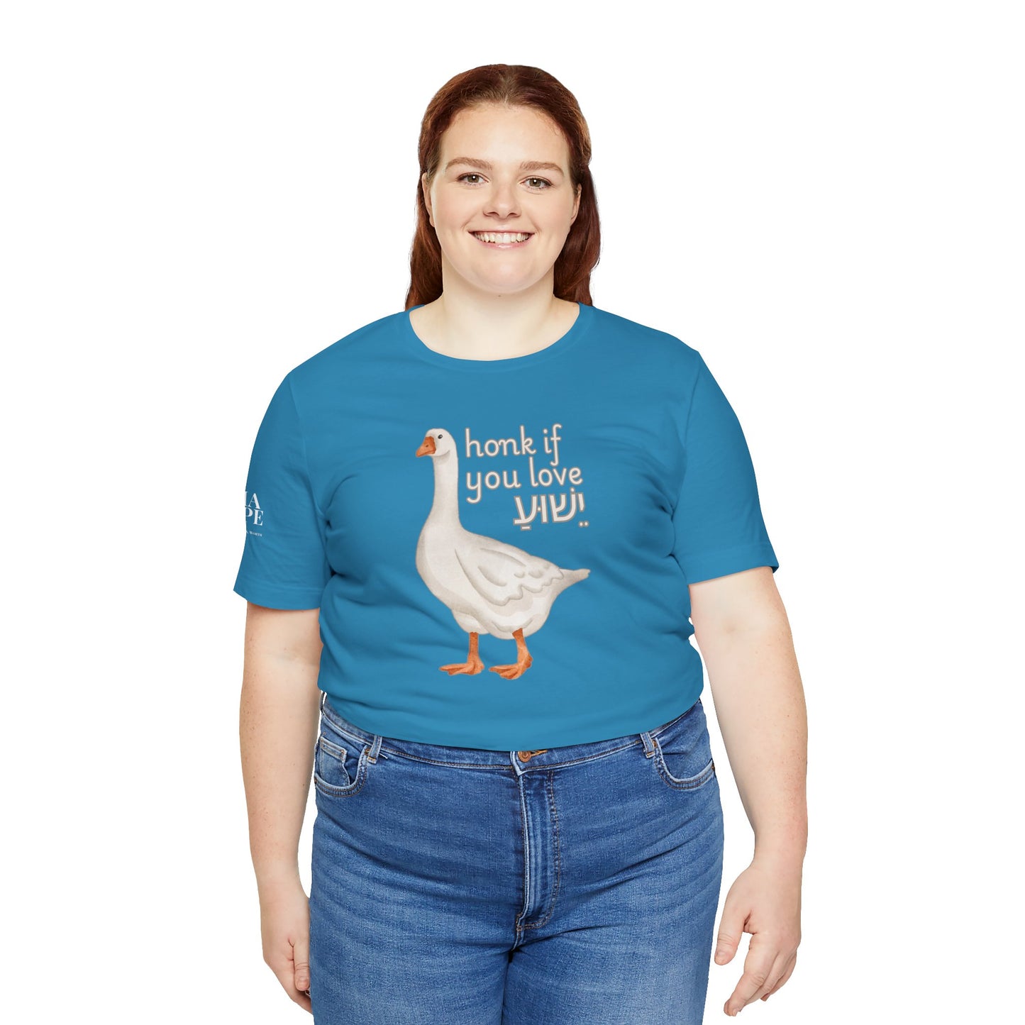 Honk if you Love Yeshua - Silly Goose Tee
