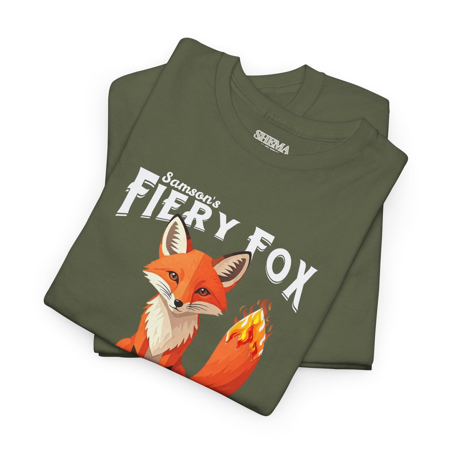 Fiery Fox Landscaping Unisex Heavy Cotton Tee - dark shades